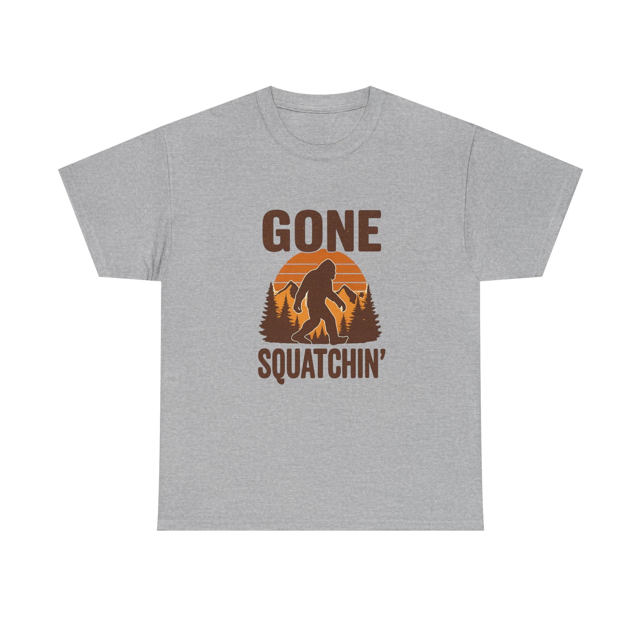 Gone Squatchin Classic Bigfoot T-Shirt | Unique Gift | Graphic Tee