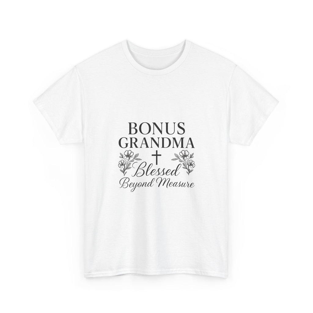 Bonus Grandma Blessed Blended Family T-Shirt | Gift for Grandma | Graphic Tee