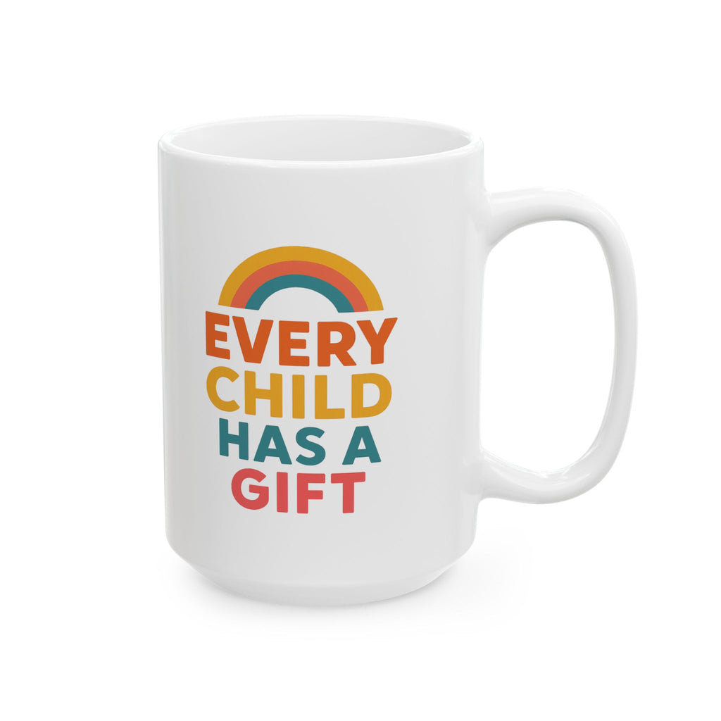 Special Education Teacher Every Child Has A Gift Coffee Mug | Cat Lover Gift | Ceramic Mug