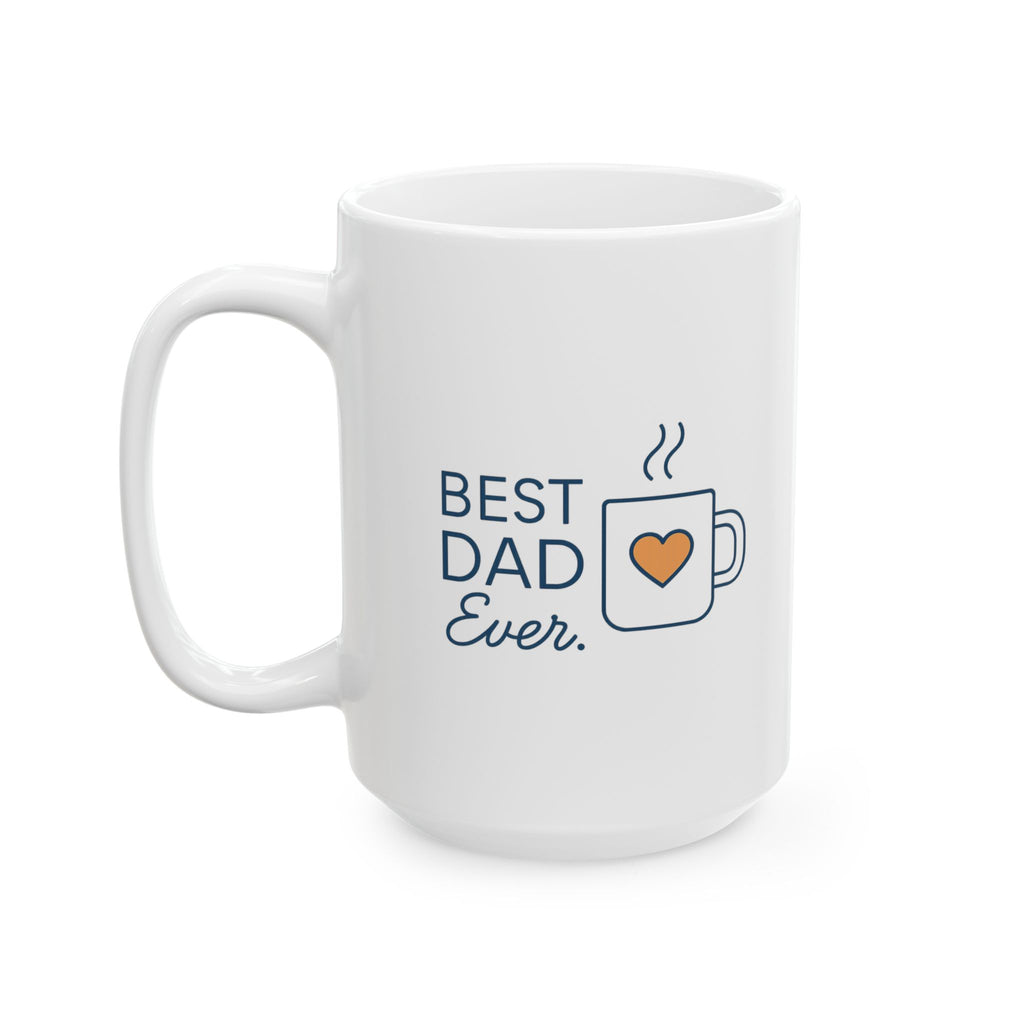 Best Dad Period End Of Discussion Coffee Mug | Funny Father Gift | Ceramic Mug