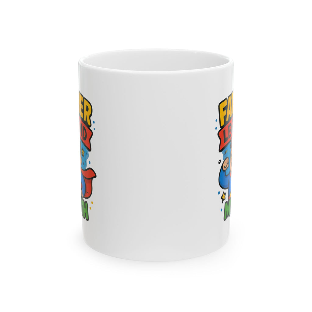 Father The Man The Myth The Legend Coffee Mug | Funny Dad Gift | Ceramic Mug
