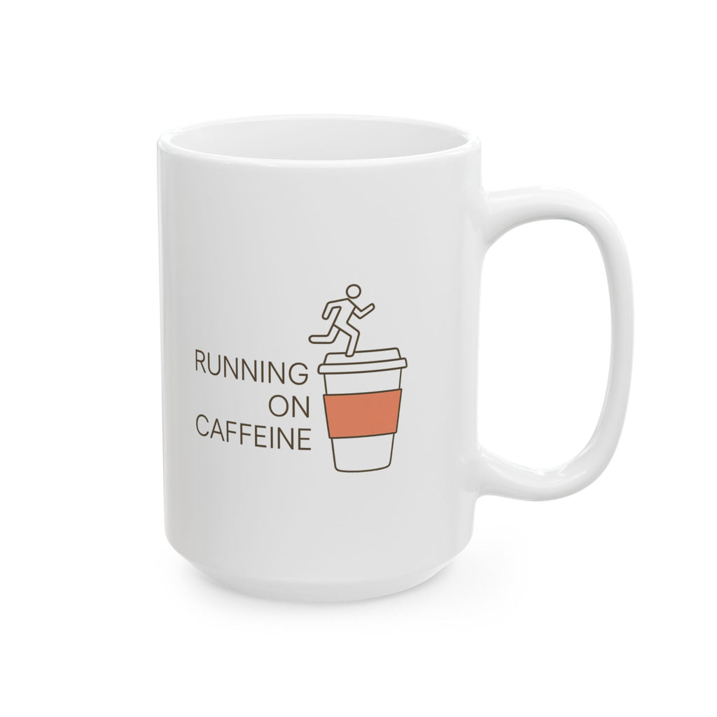 Fueled By Caffeine What Is Sleep Coffee Mug | Funny Caffeine Gift | Ceramic Mug