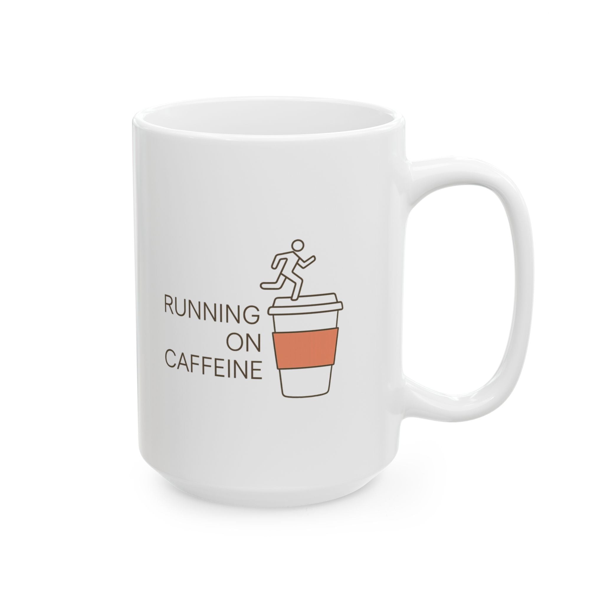 Fueled By Caffeine What Is Sleep Coffee Mug | Funny Caffeine Gift | Ceramic Mug