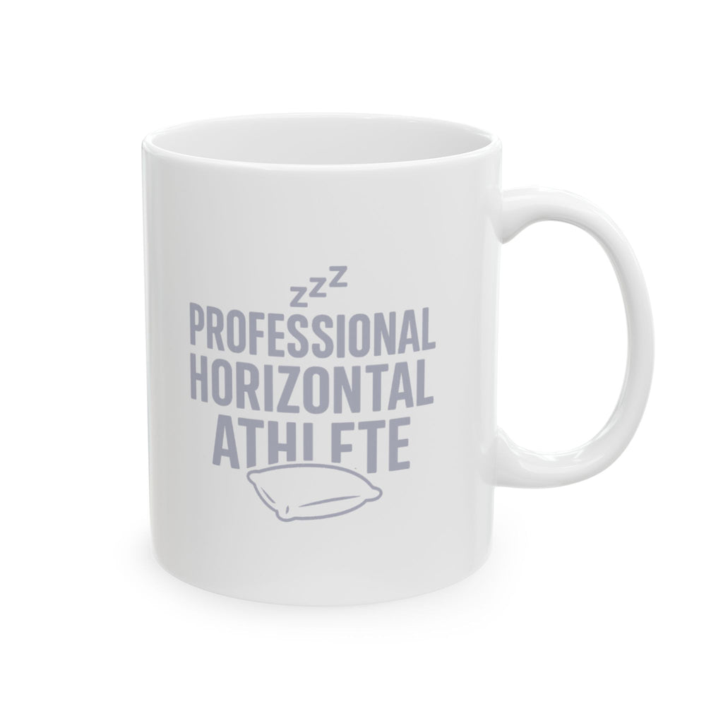 Nap Enthusiast Professional Horizontal Athlete Coffee Mug | Unique Gift | Ceramic Mug