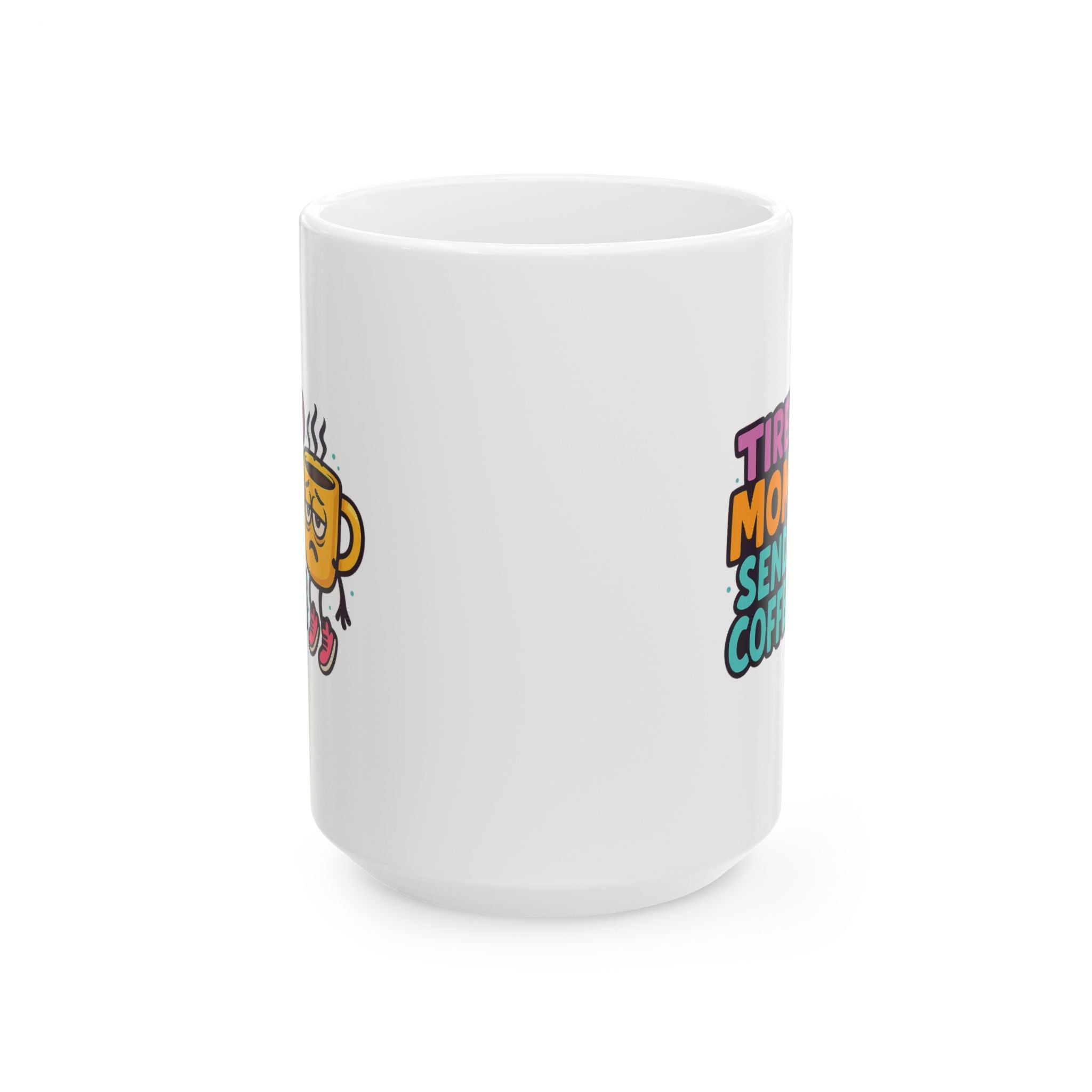 Tiredness Level Expert Mom Coffee Mug | Funny Mom Humor | Ceramic Mug