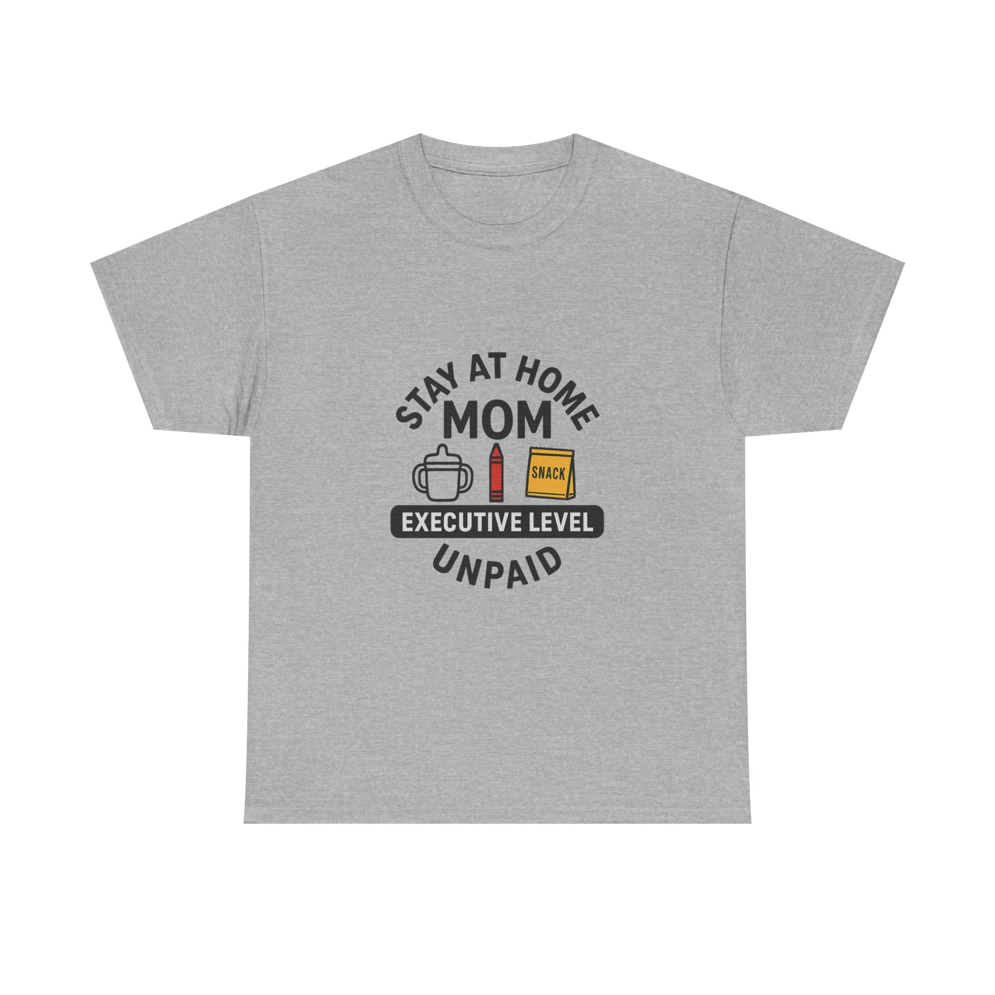 Stay At Home Mom Executive Level Unpaid T-Shirt | Gift for Mom | Graphic Tee