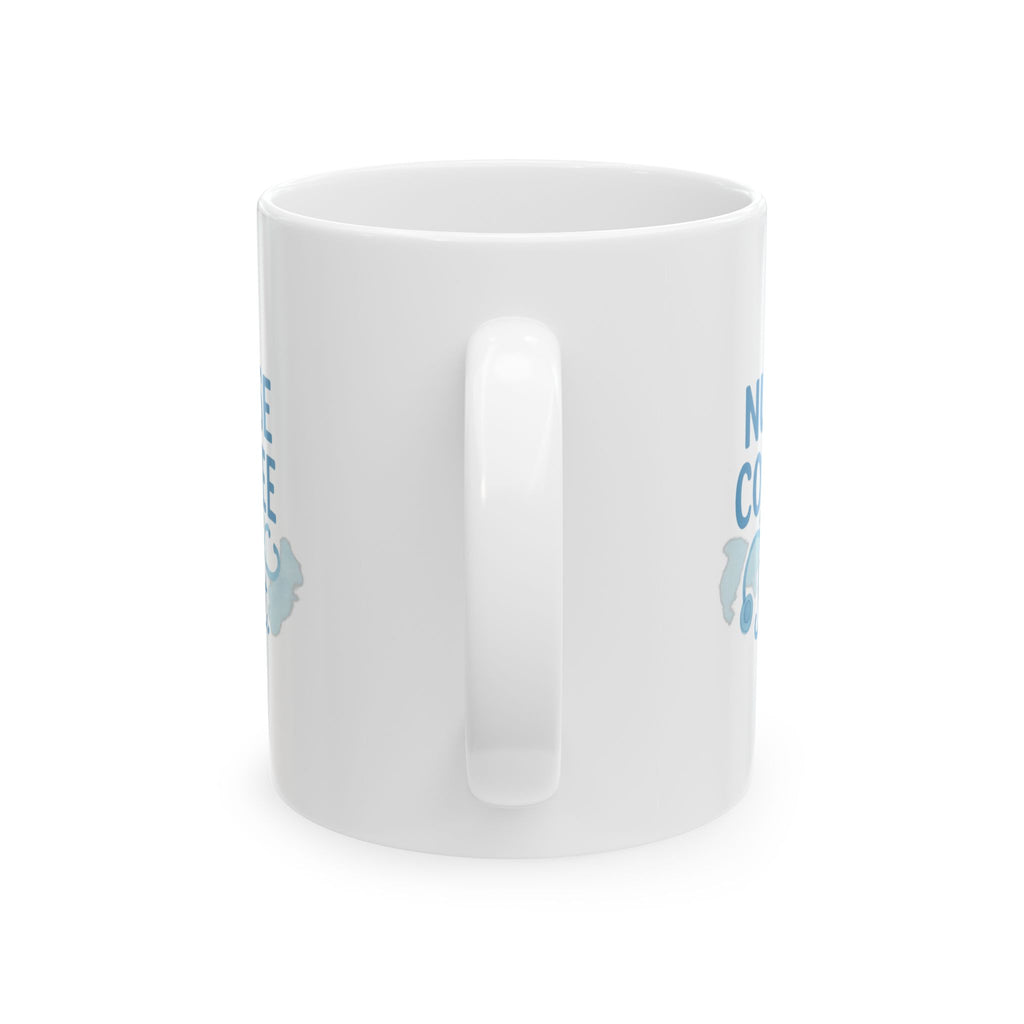This Nurse Needs Coffee Stat Coffee Mug | Nurse Humor Gift | Ceramic Mug