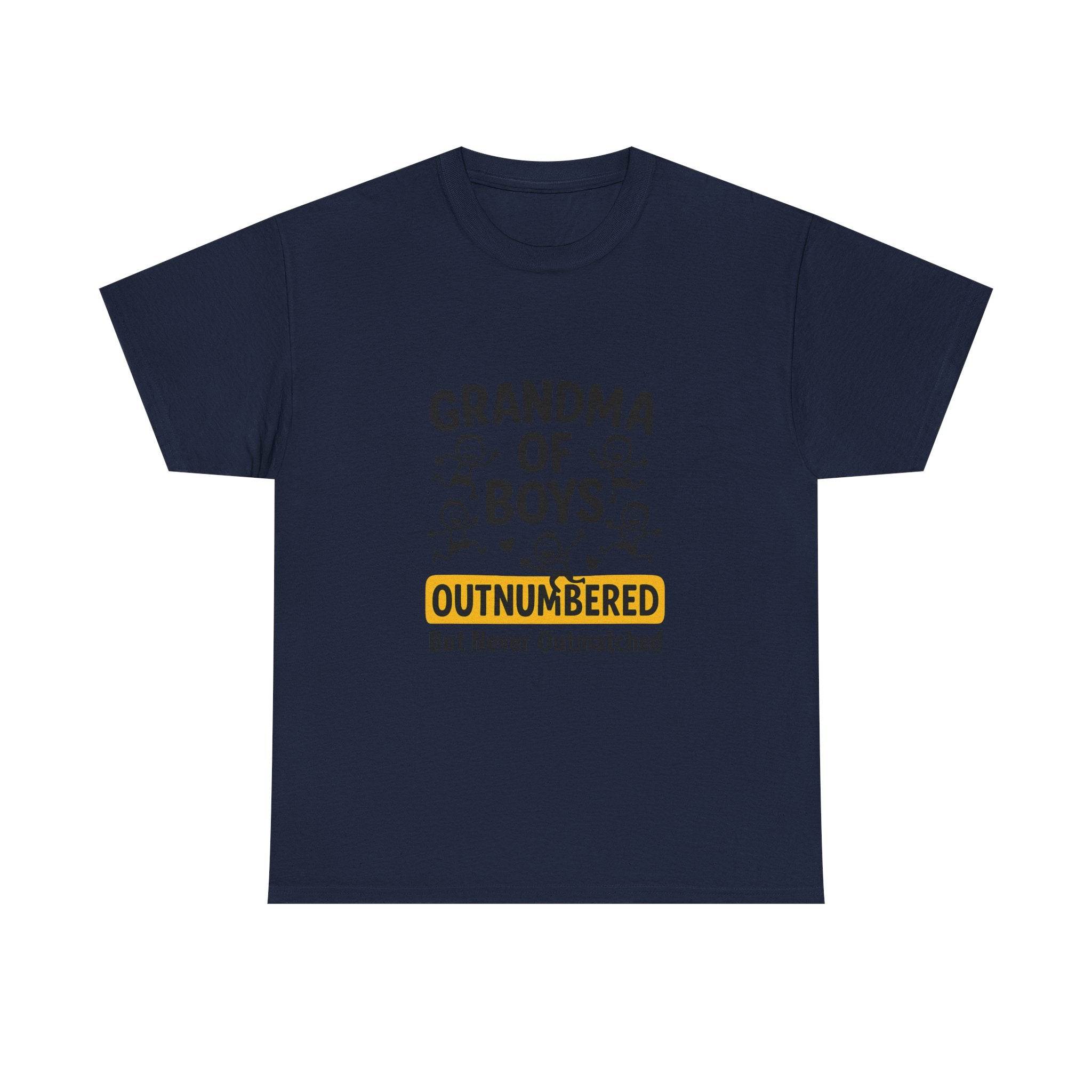 Grandma Of Boys Outnumbered T-Shirt | Gift for Grandma | Graphic Tee