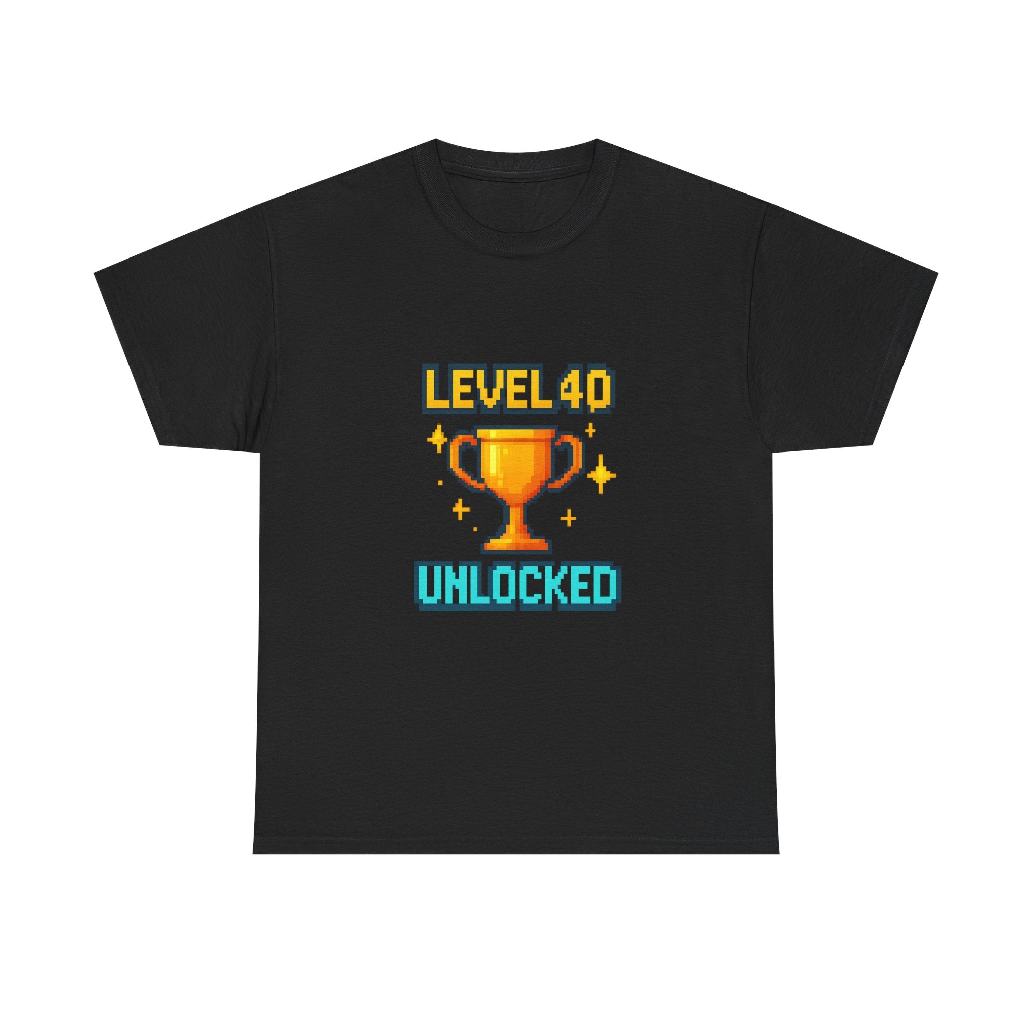 Level 40 Unlocked T-Shirt | Unique Gift | Graphic Tee