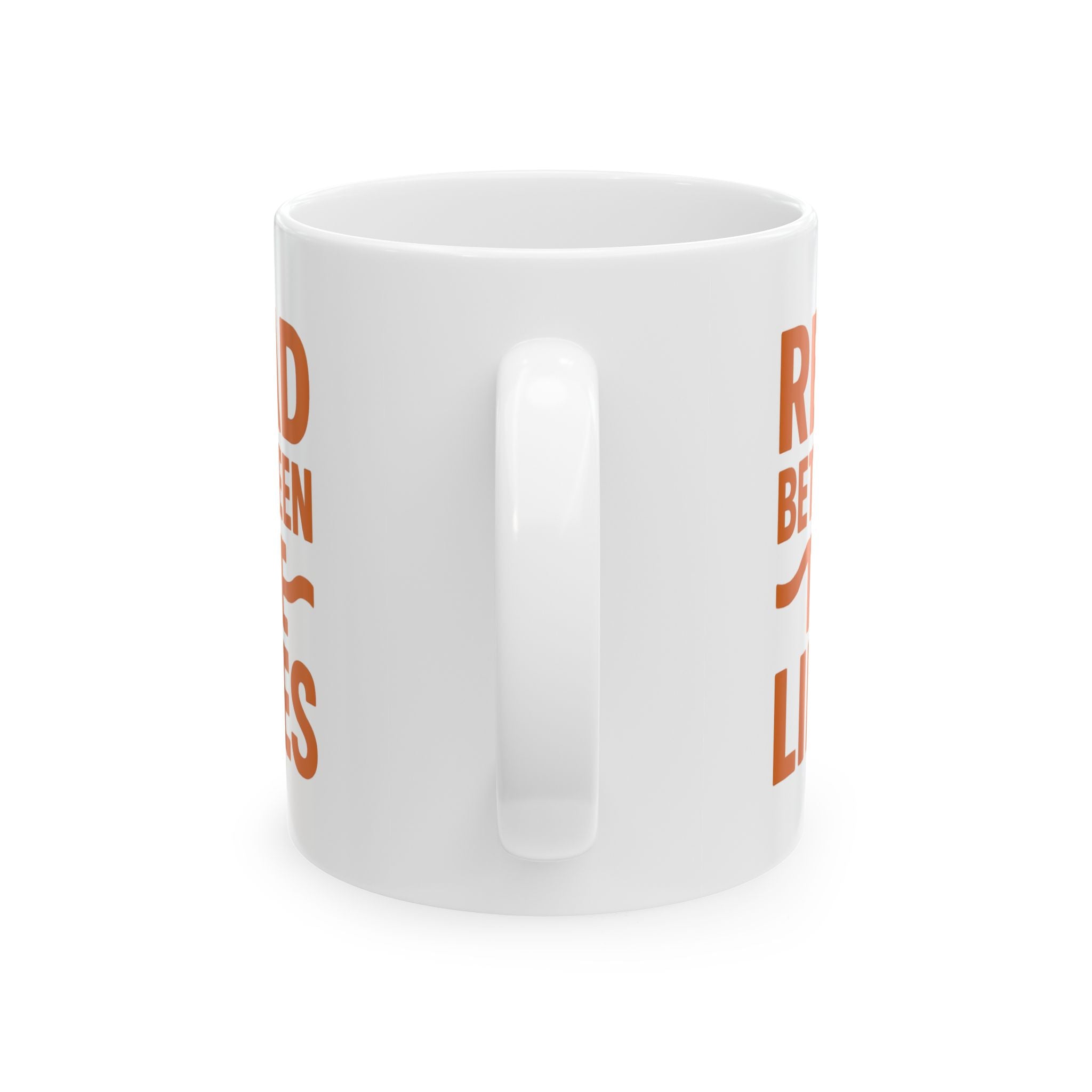 Dyslexic Thinker Read Between The Lines Coffee Mug | Unique Gift | Ceramic Mug