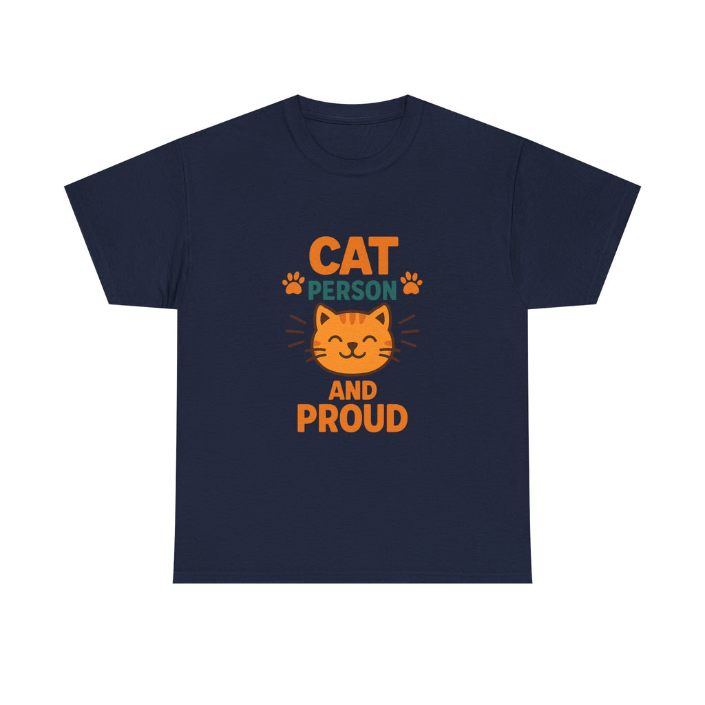 Certified Cat Person No Apologies T-Shirt | Cat Lover Gift | Graphic Tee