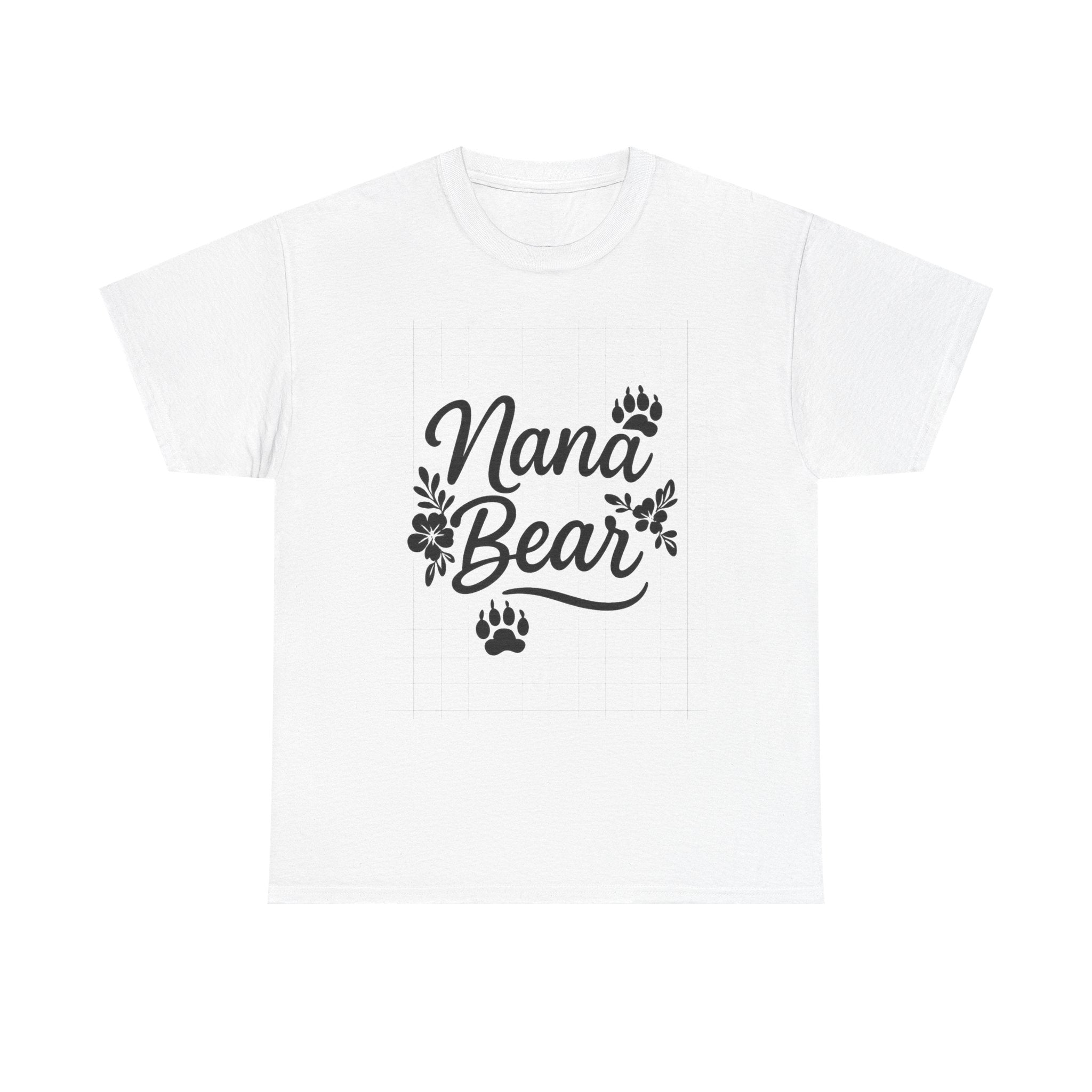 Nana Bear Grandmother T-Shirt | Unique Gift | Graphic Tee