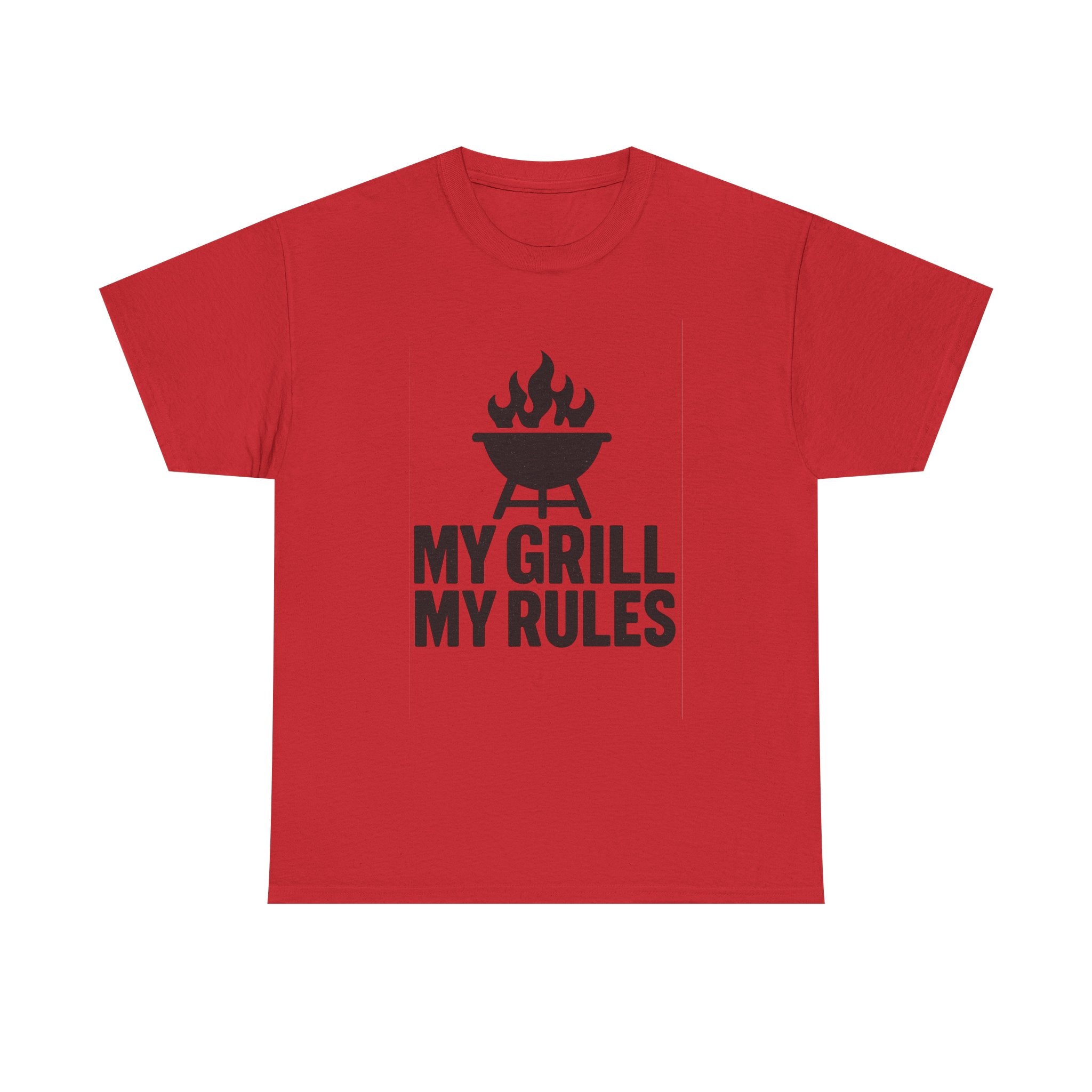 BBQ Rules My Grill My Rules Dad T-Shirt | Gift for Dad | Graphic Tee