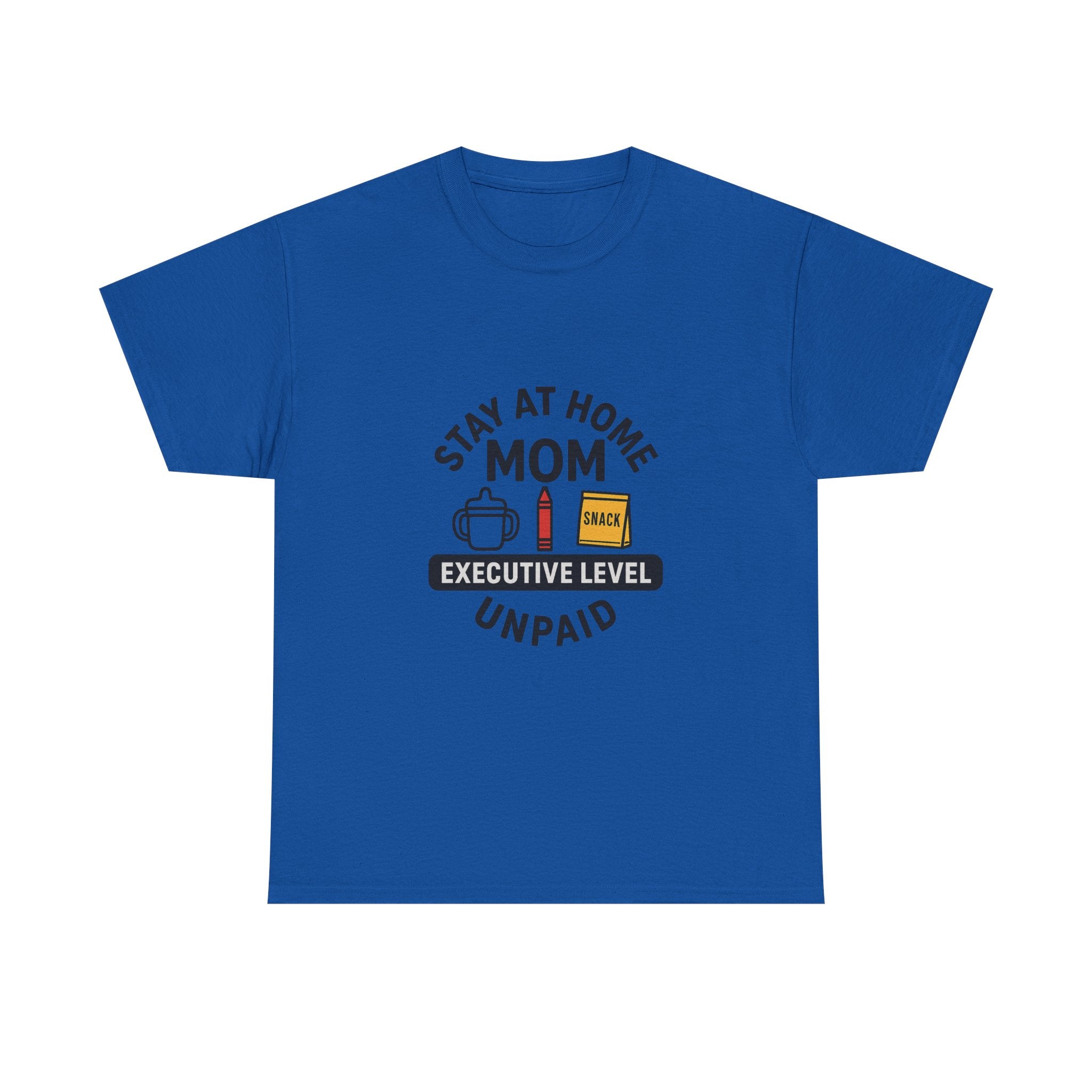 Stay At Home Mom Executive Level Unpaid T-Shirt | Gift for Mom | Graphic Tee