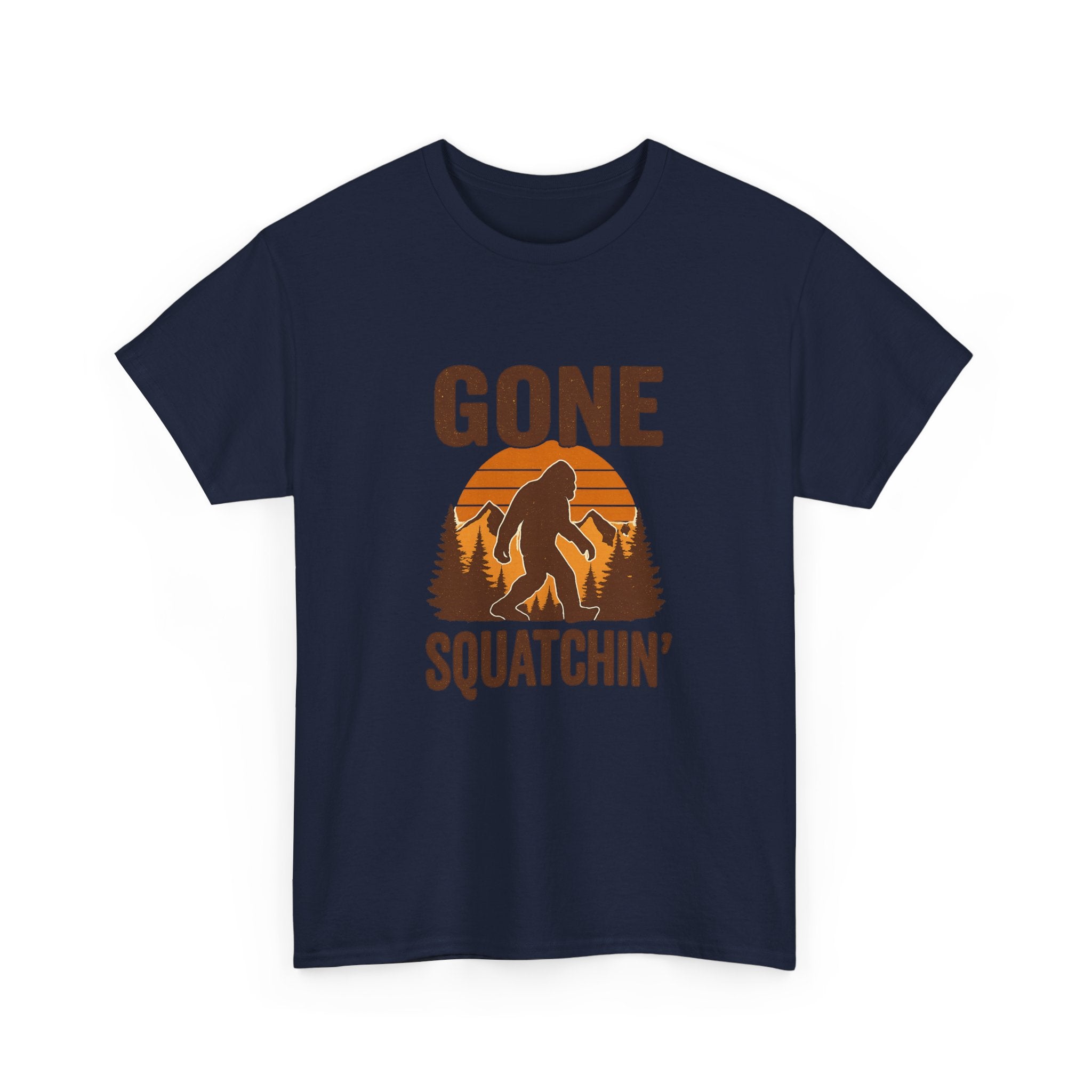 Gone Squatchin Classic Bigfoot T-Shirt | Unique Gift | Graphic Tee