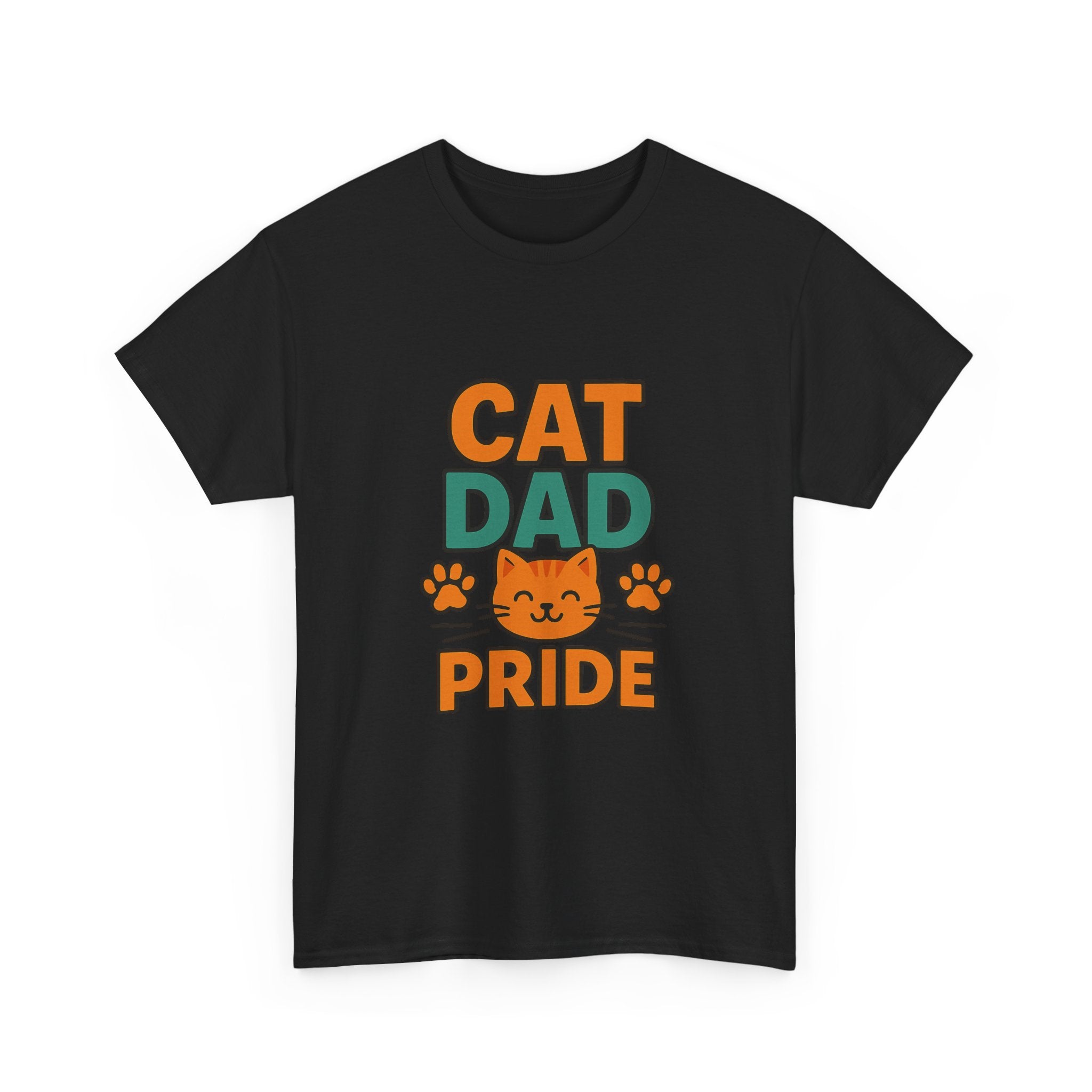 Real Men Love Cats T-Shirt | Cat Dad Gift | Graphic Tee