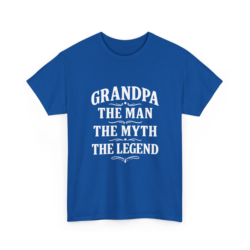Grandpa The Man The Myth The Legend T-Shirt | Gift for Grandpa | Graphic Tee
