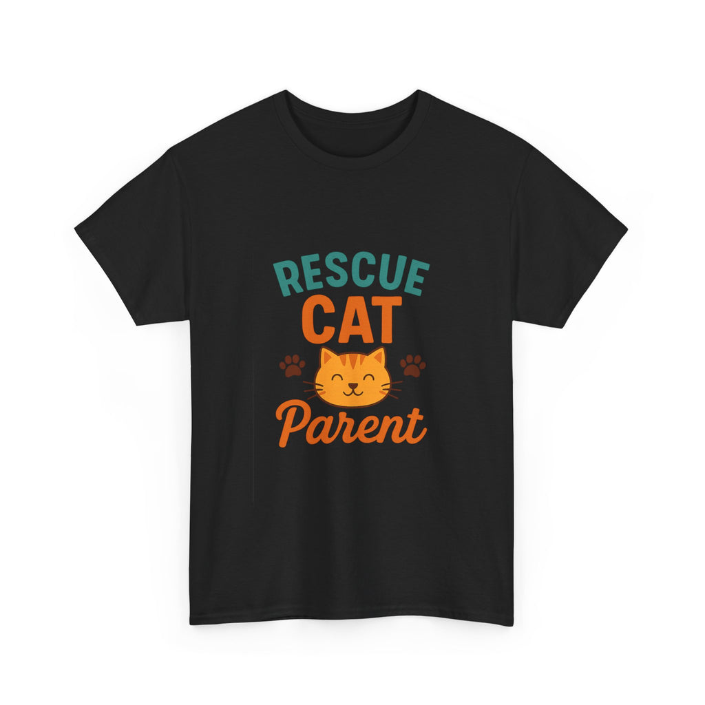 Rescue Cat Changed My Life T-Shirt | Adoption Gift | Graphic Tee