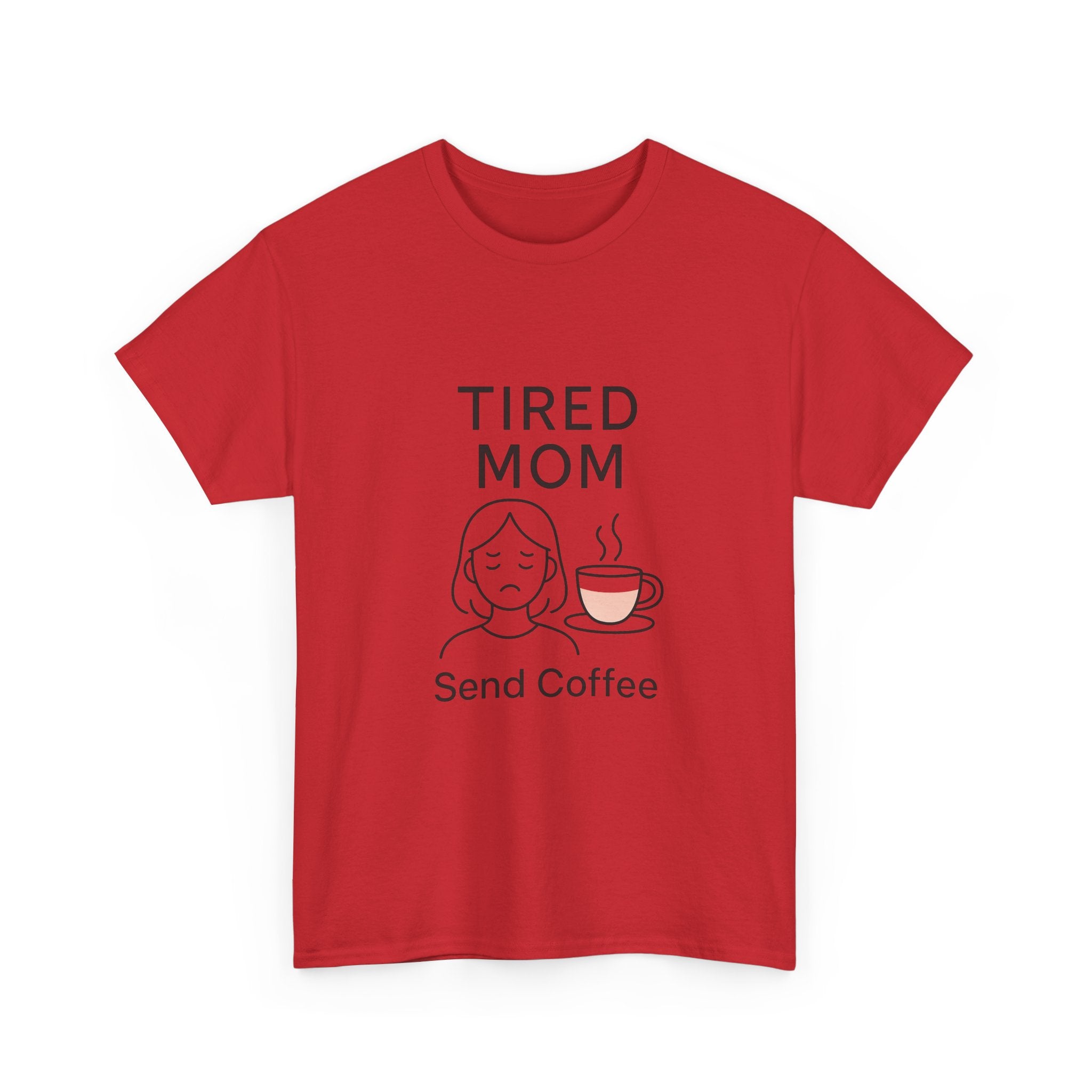 Tired But Trying Mom Life T-Shirt | Funny Mom Appreciation | Graphic Tee