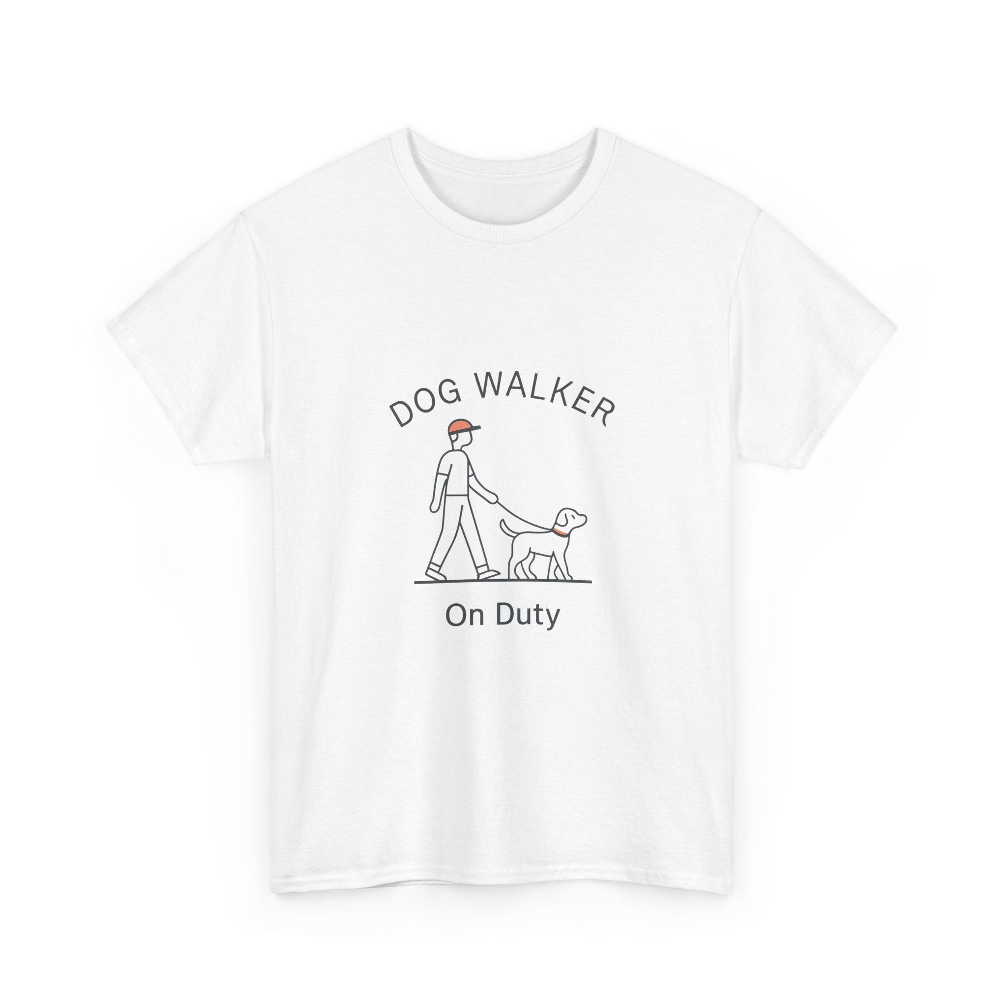 My Dog Walks Me T-Shirt | Funny Dog Owner Humor | Graphic Tee