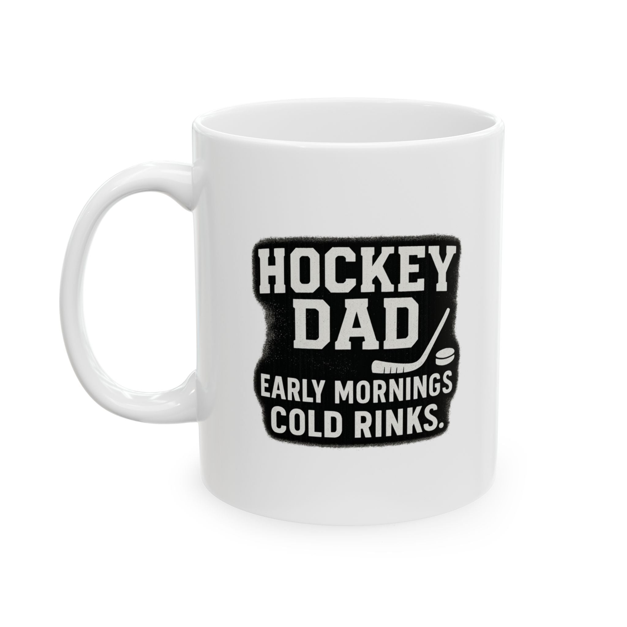 Hockey Dad Early Mornings Coffee Mug | Gift for Dad | Ceramic Mug