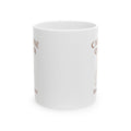 Bow Down To The Caffeine Queen Coffee Mug | Coffee Queen Humor | Ceramic Mug
