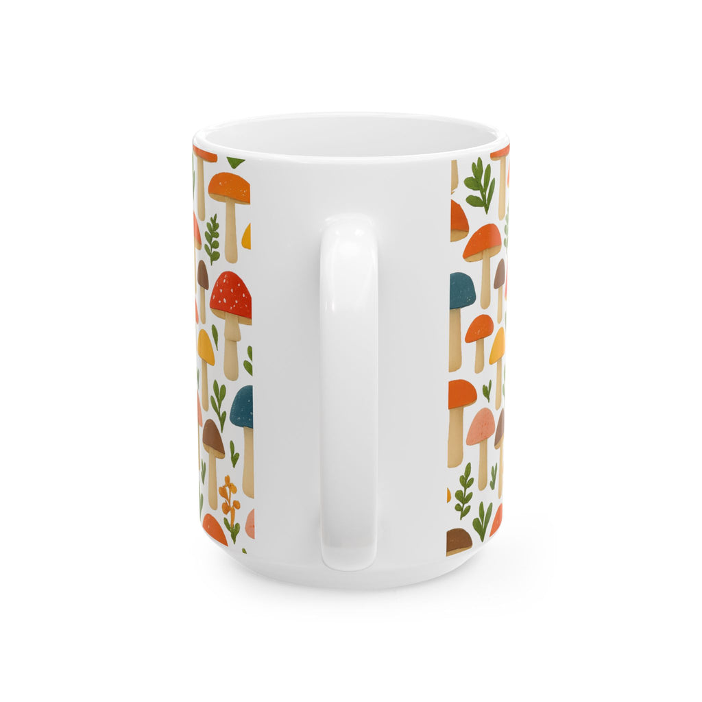 Whimsical Mushroom Forest Coffee Mug | Unique Gift | Ceramic Mug