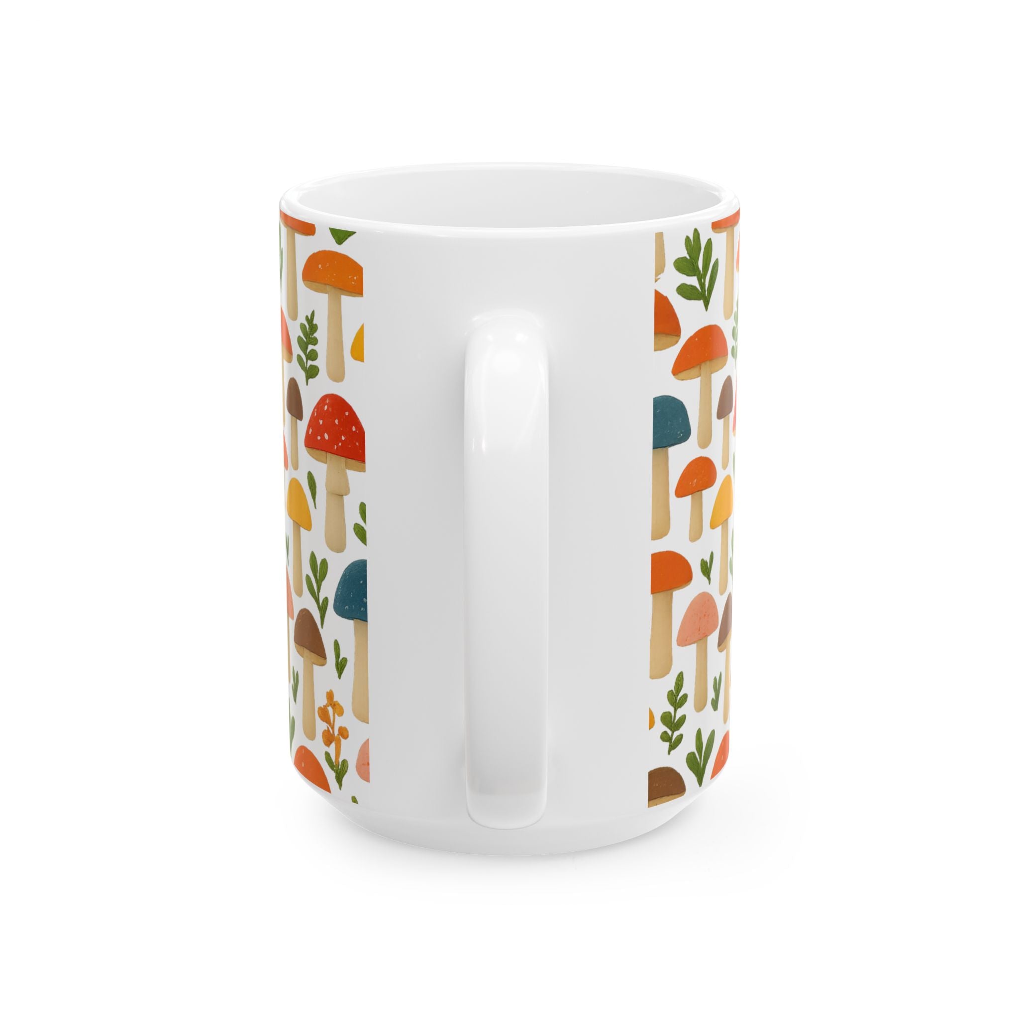 Whimsical Mushroom Forest Coffee Mug | Unique Gift | Ceramic Mug