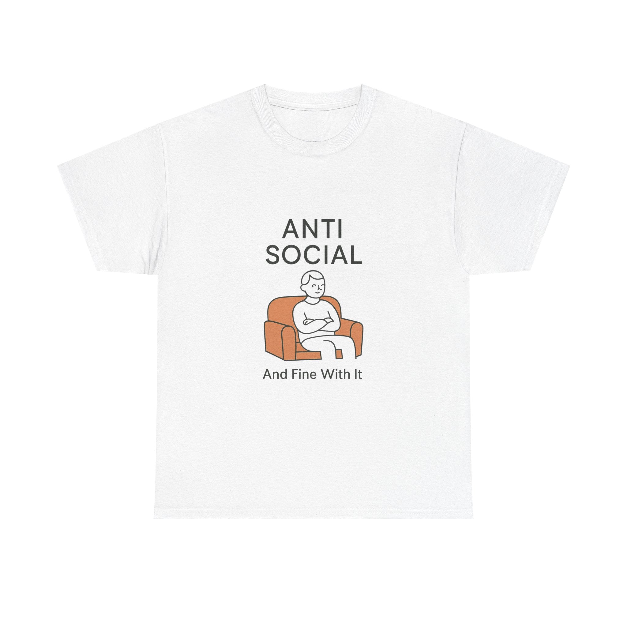 Anti Social But Make It Cute T-Shirt | Funny Antisocial Gift | Graphic Tee