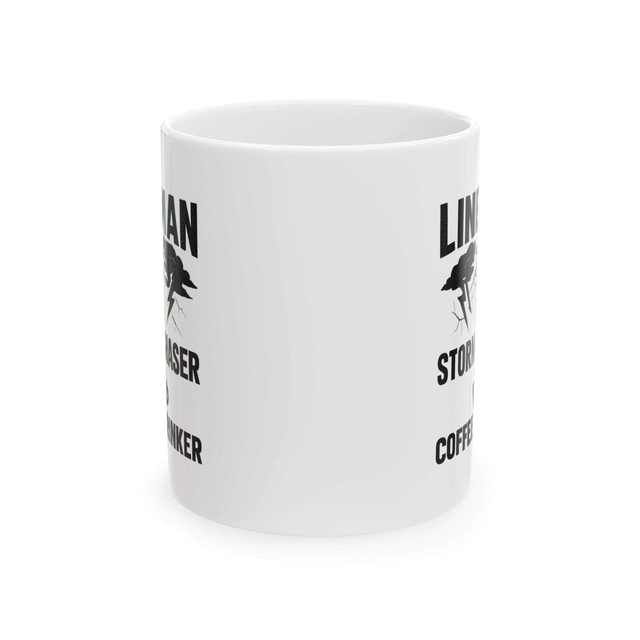 Lineman Storm Chaser Coffee Coffee Mug | Coffee Lover Gift | Ceramic Mug