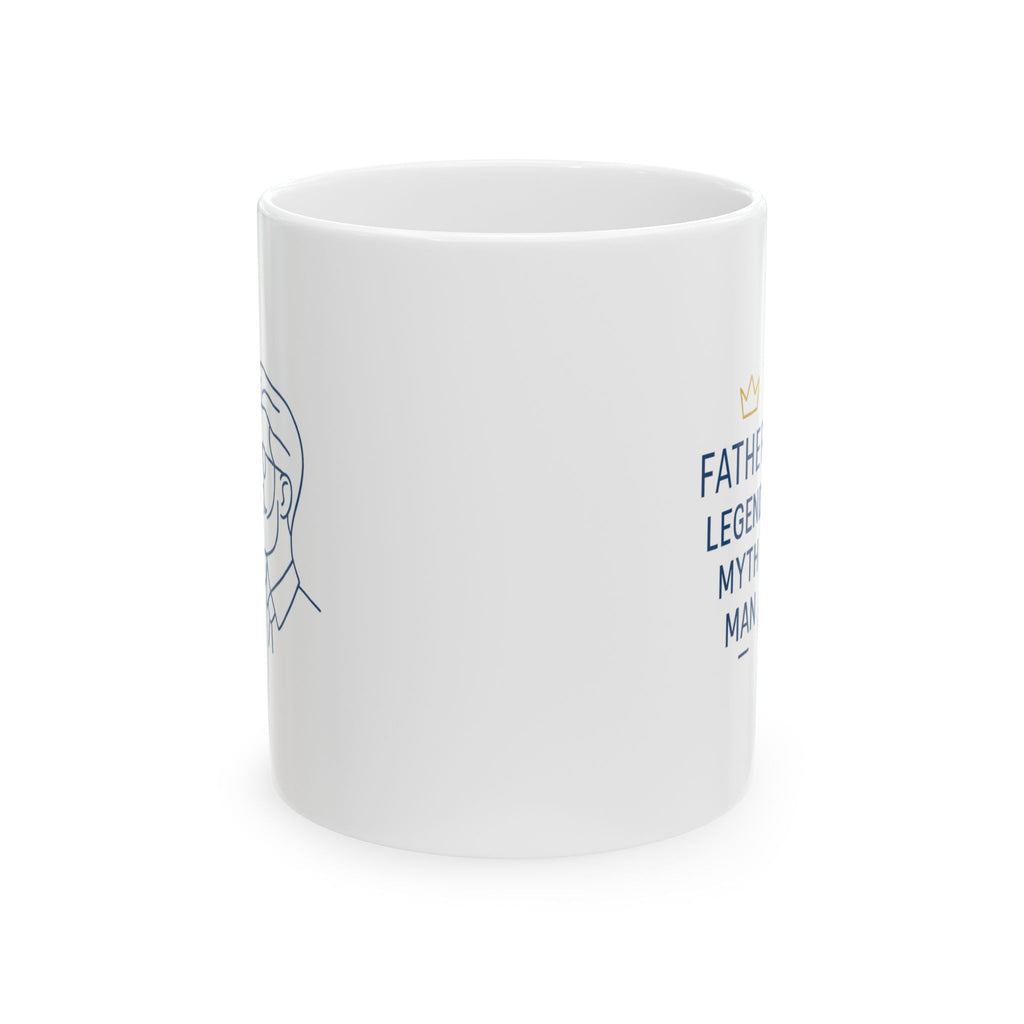 Father Powered By Love And Coffee Coffee Mug | Father Gift | Ceramic Mug