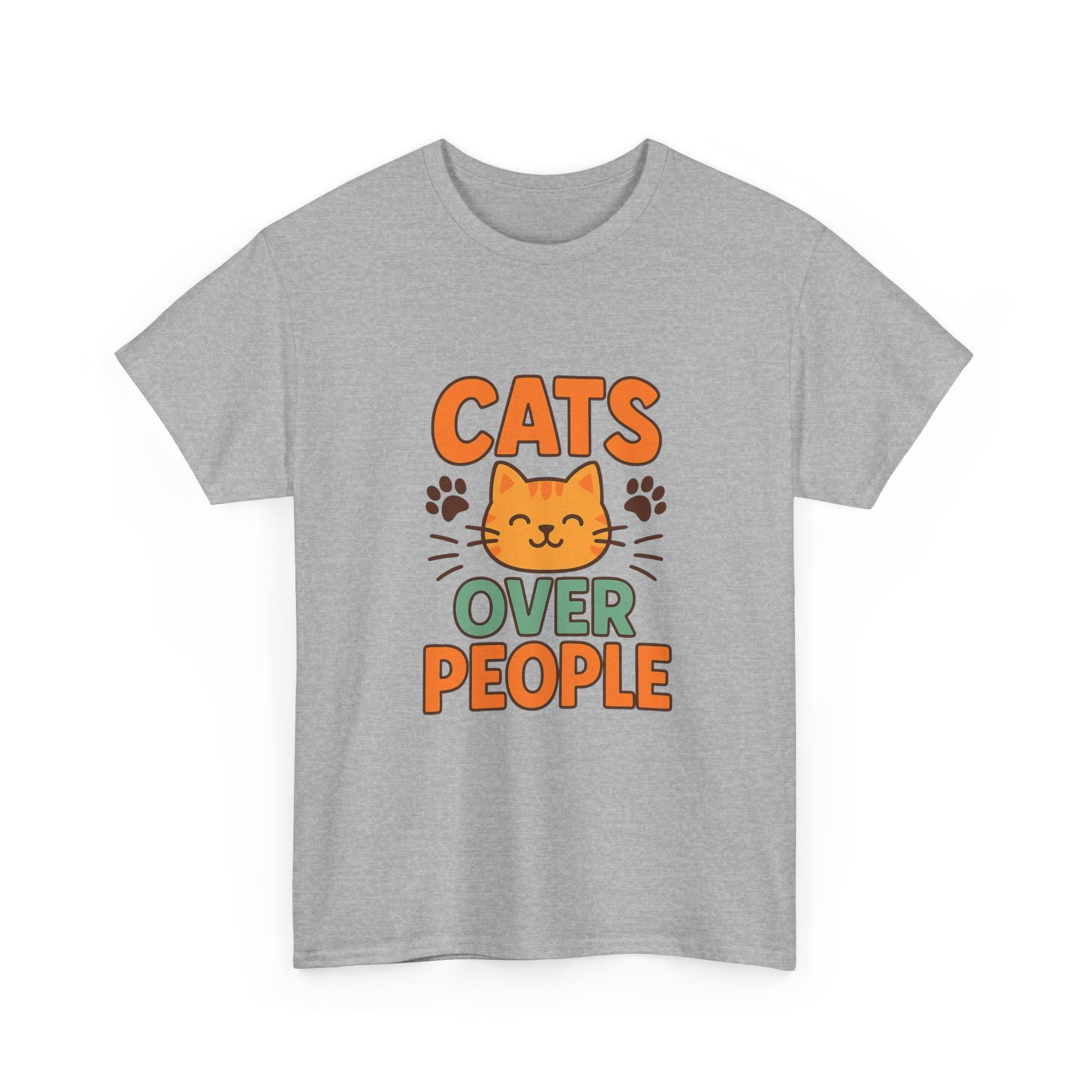Introvert Powered By Cats T-Shirt | Funny Antisocial Cat Gift | Graphic Tee