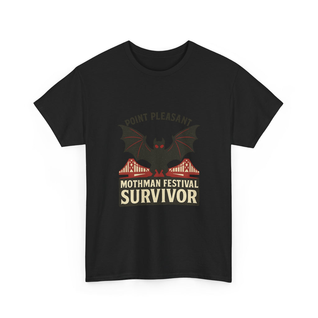 Point Pleasant Mothman Festival Survivor T-Shirt | Unique Gift | Graphic Tee