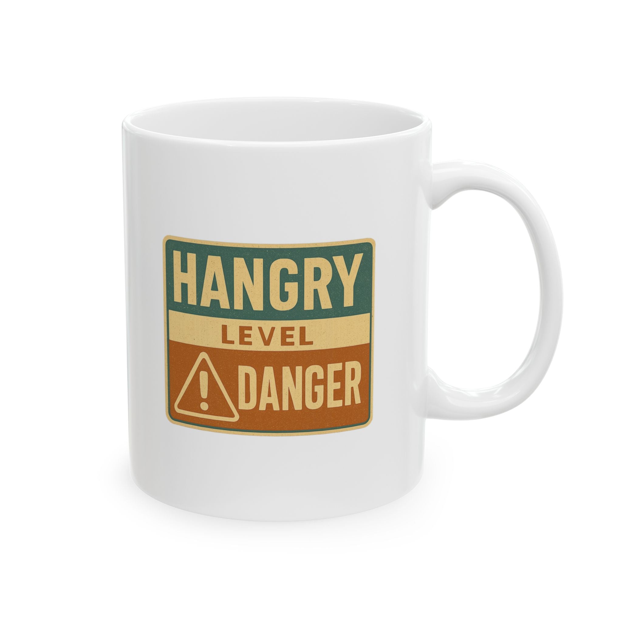 Easily Distracted By Food And Coffee Coffee Mug | Hangry Humor Gift | Ceramic Mug
