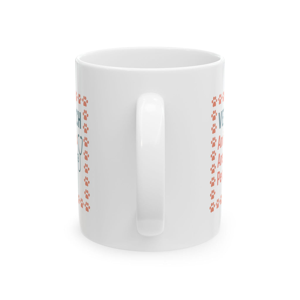 Veterinary Technician Animals Are My People Ceramic Mug