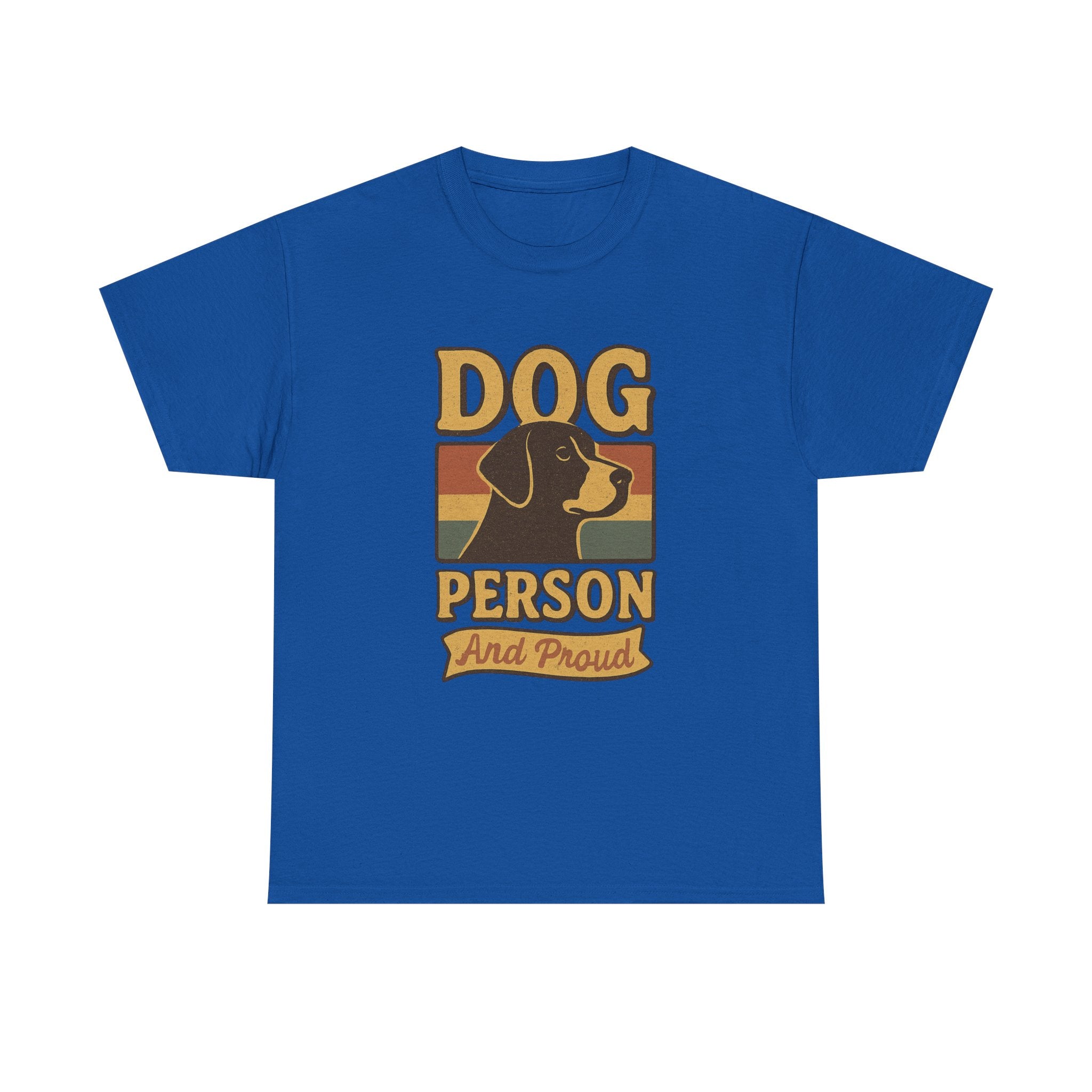 Dog Person Not A Cat Person T-Shirt | Funny Dog Lover Humor | Graphic Tee