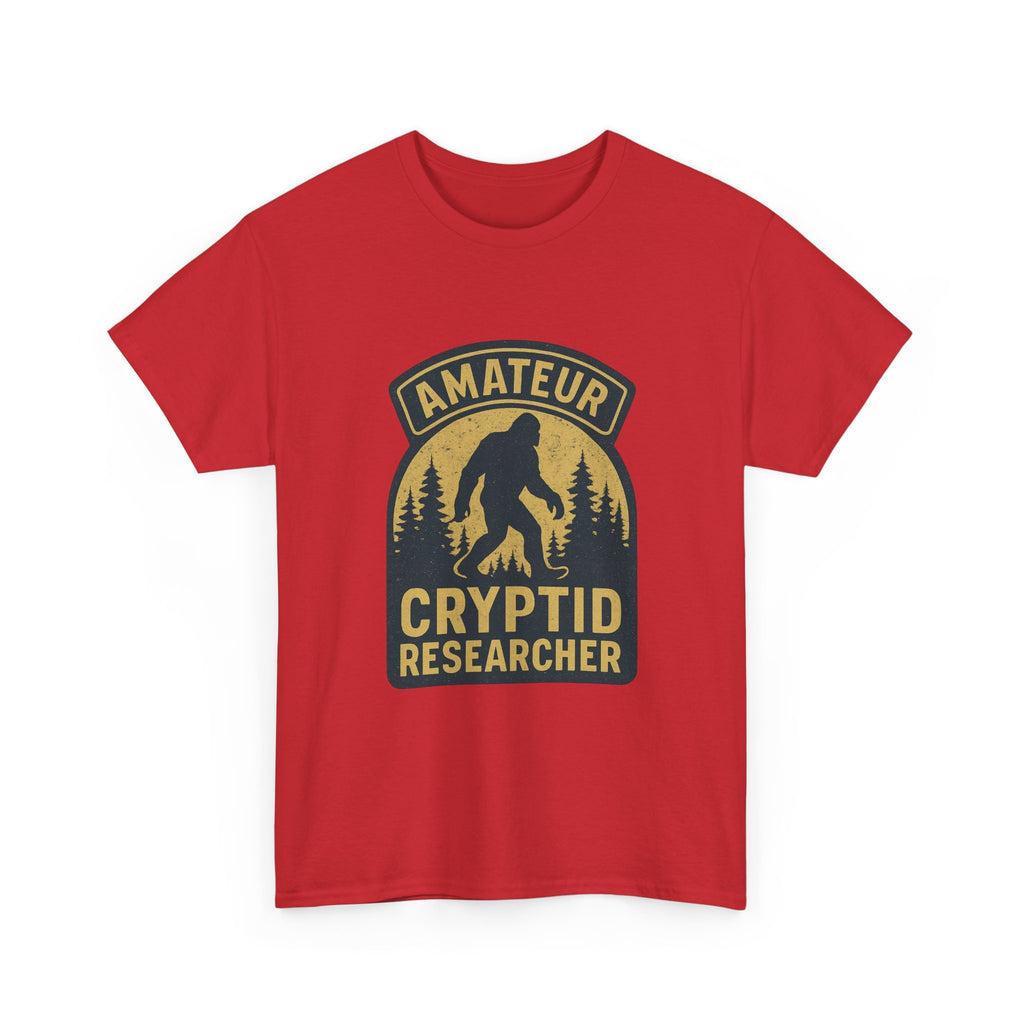 Amateur Cryptid Researcher T-Shirt | Unique Gift | Graphic Tee