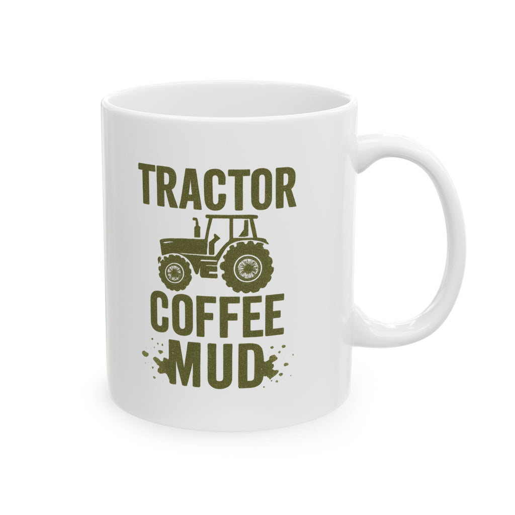 Weekend Farmer Tractor Coffee Mud Coffee Mug | Coffee Lover Gift | Ceramic Mug