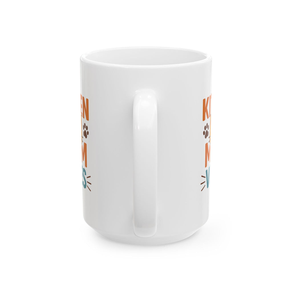Professional Kitten Wrangler Coffee Mug | Funny Cat Mom Gift | Ceramic Mug