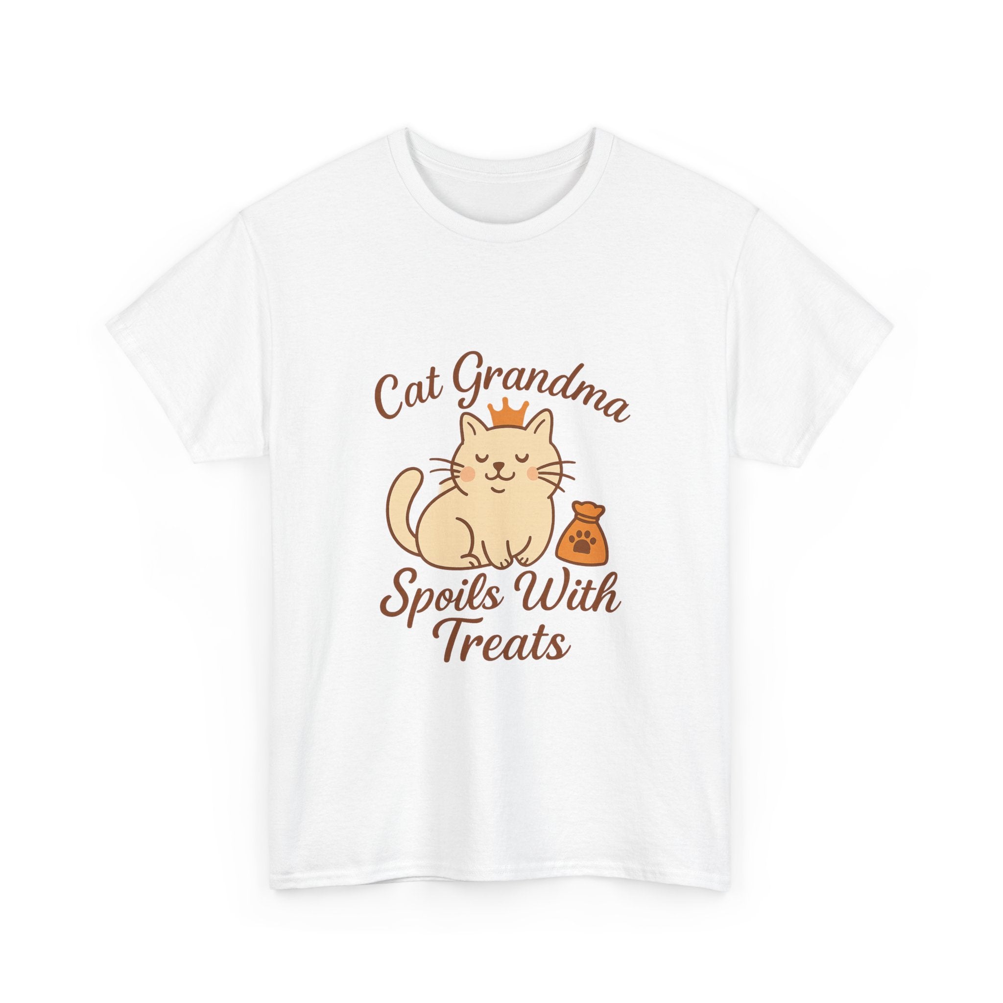 Cat Grandma Spoils With Treats T-Shirt | Cat Lover Gift | Graphic Tee