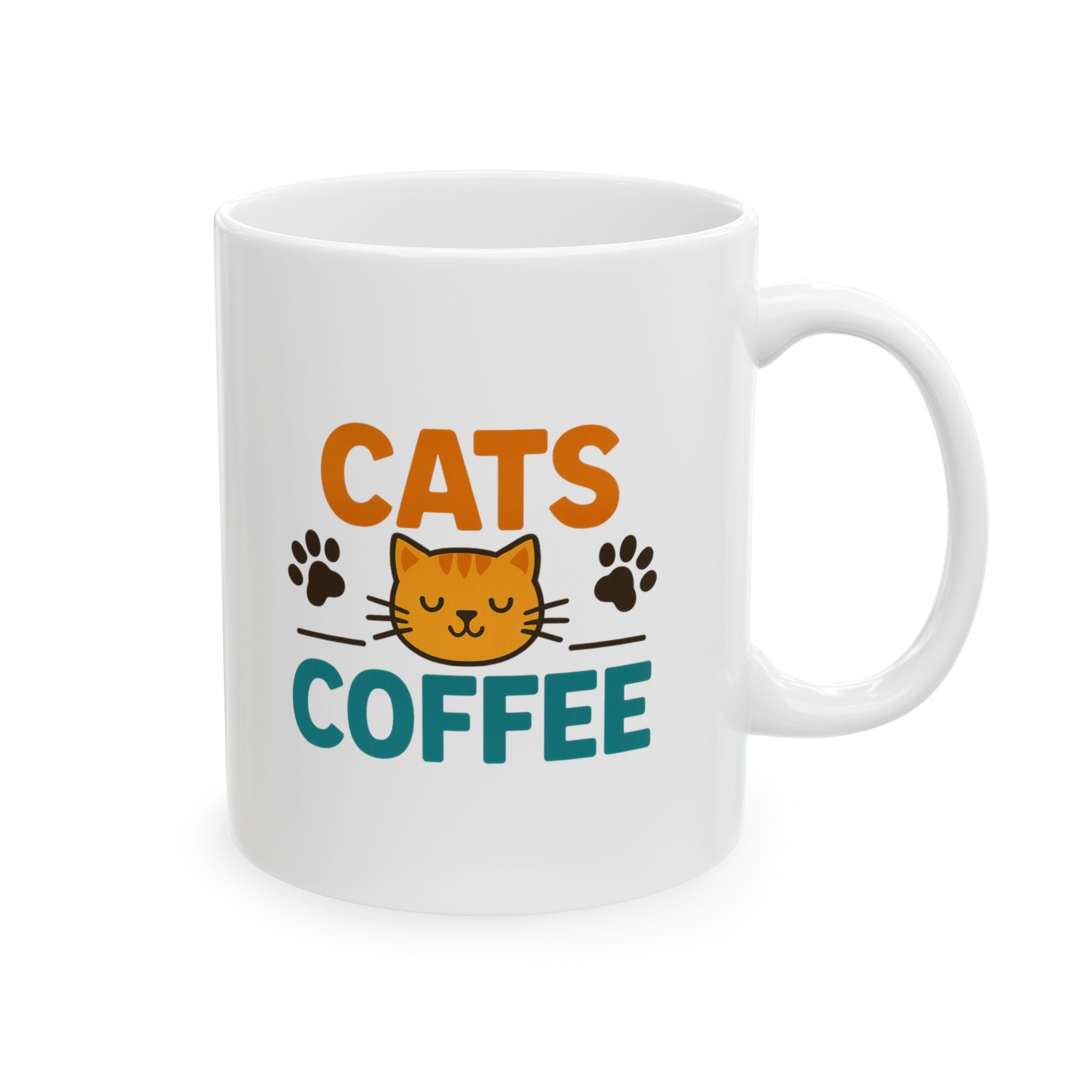 Cats And Coffee That Is All Coffee Mug | Cat Lover Gift | Ceramic Mug