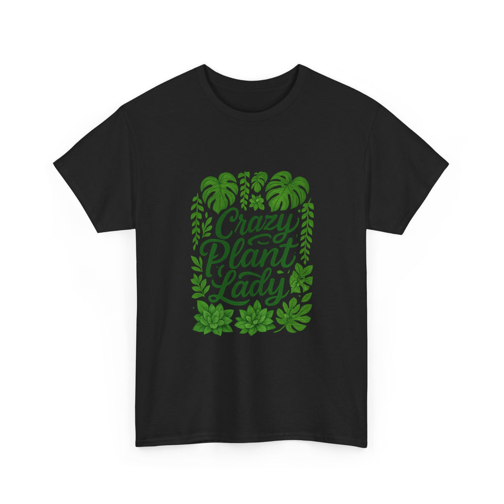 Crazy Plant Lady Gardener T-Shirt | Gardener Gift | Graphic Tee