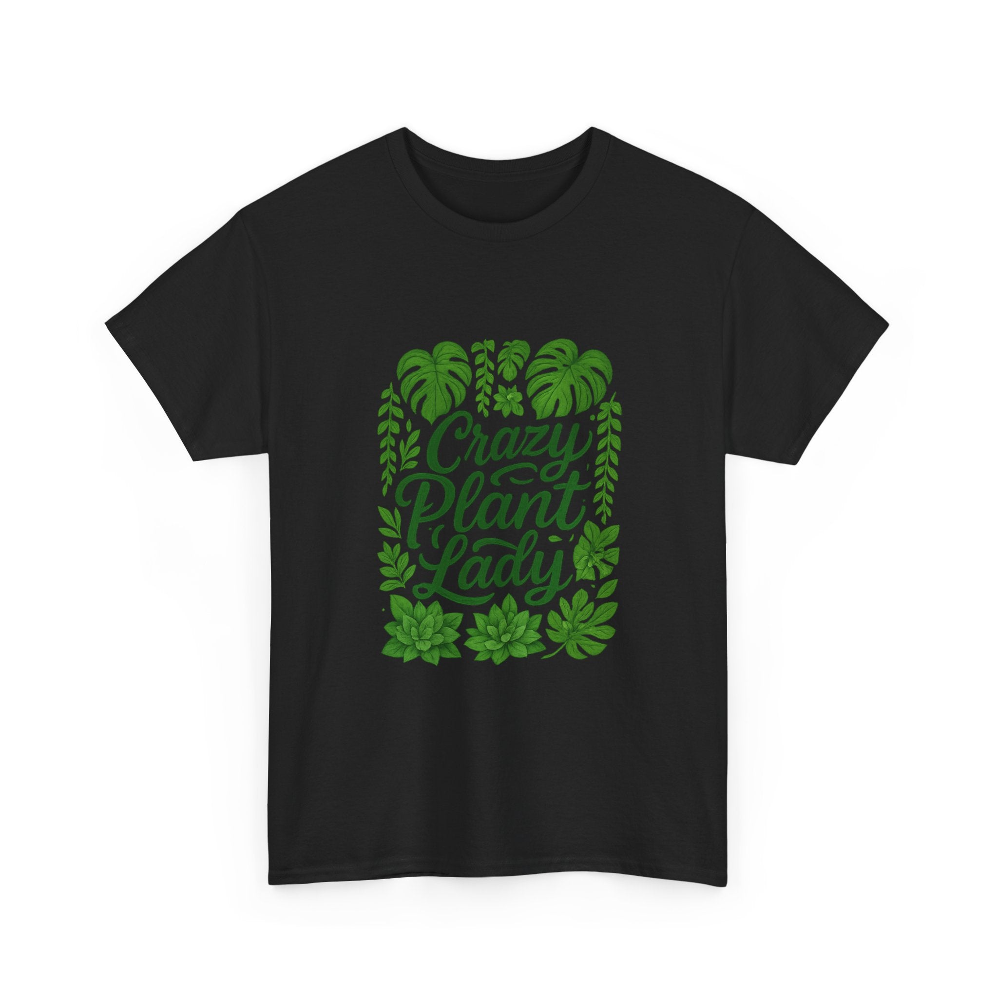 Crazy Plant Lady Gardener T-Shirt | Gardener Gift | Graphic Tee