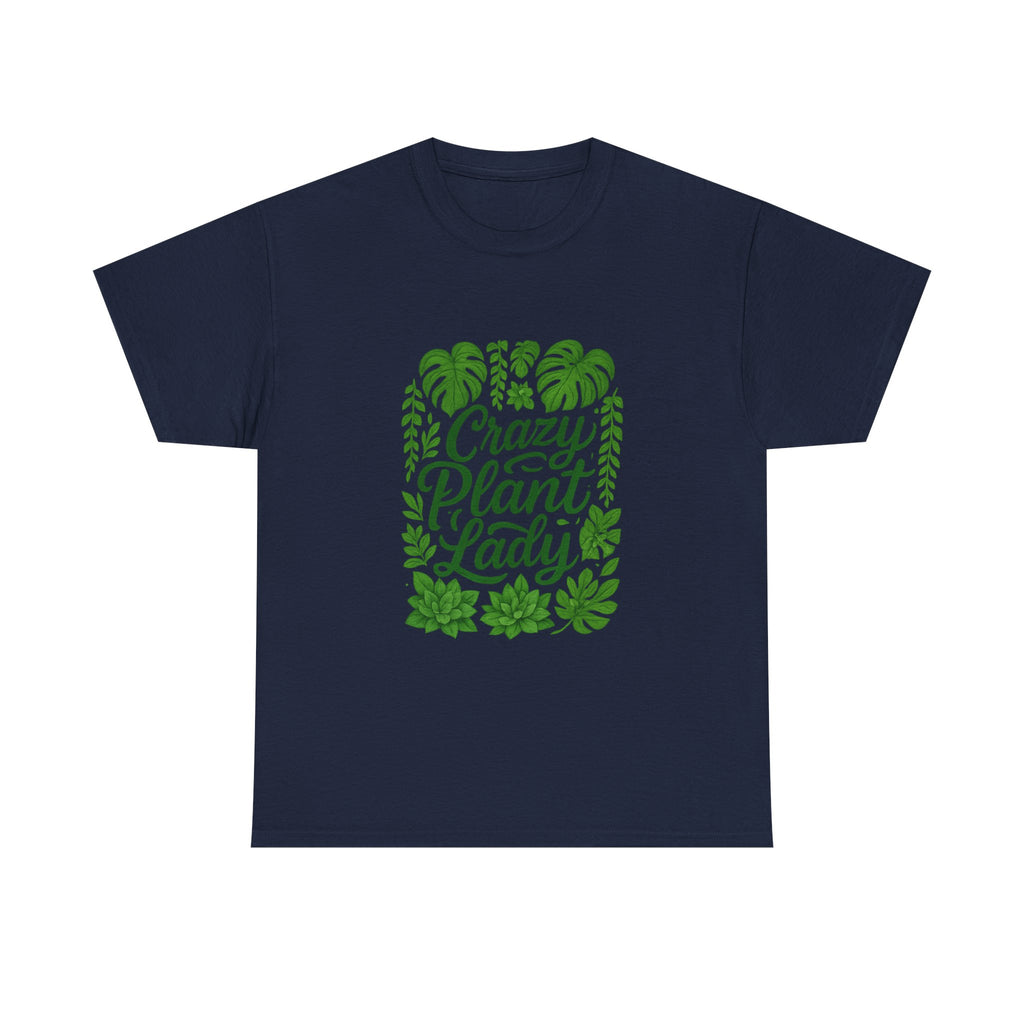 Crazy Plant Lady Gardener T-Shirt | Gardener Gift | Graphic Tee
