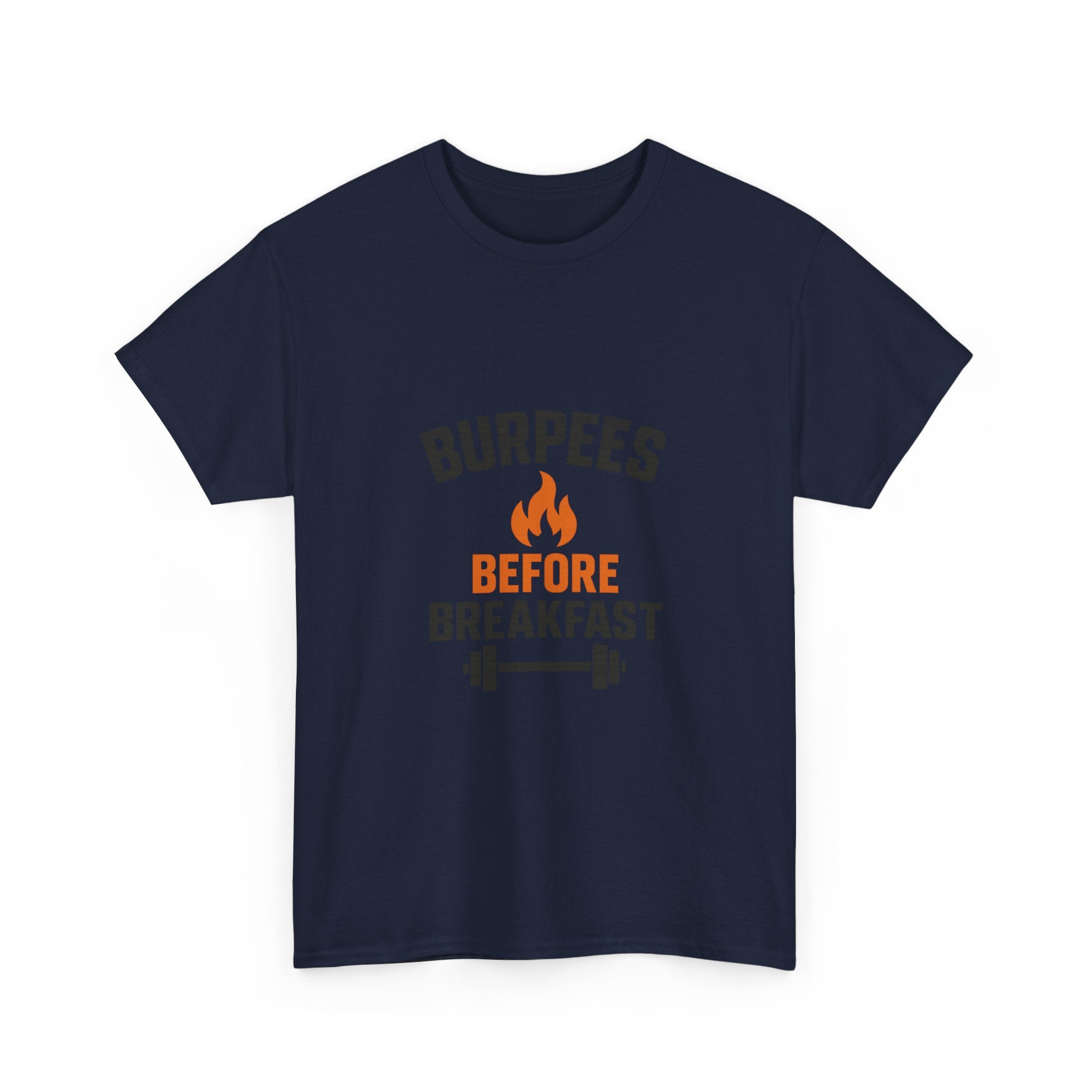 CrossFit Mom Burpees Before Breakfast T-Shirt | Gift for Mom | Graphic Tee