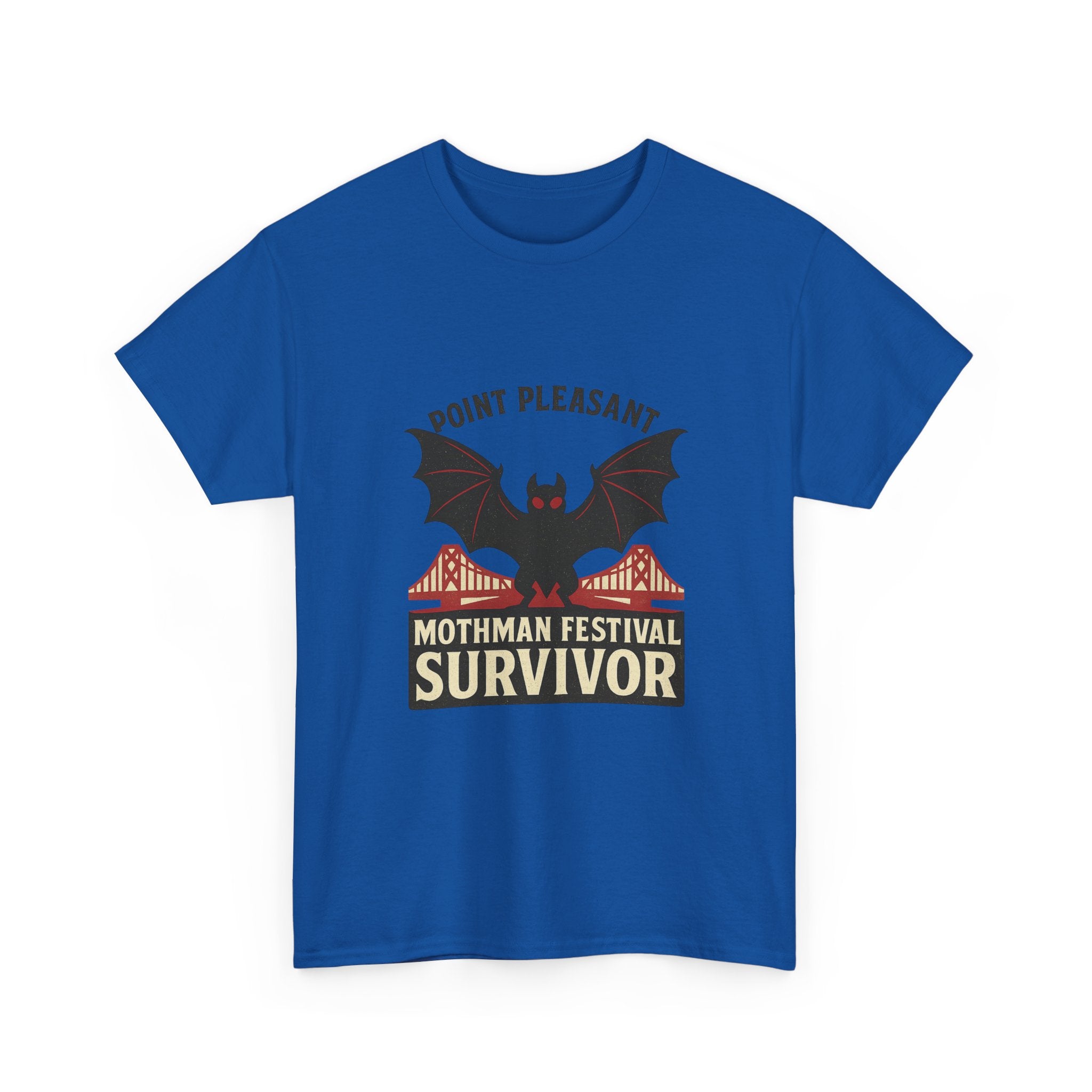 Point Pleasant Mothman Festival Survivor T-Shirt | Unique Gift | Graphic Tee
