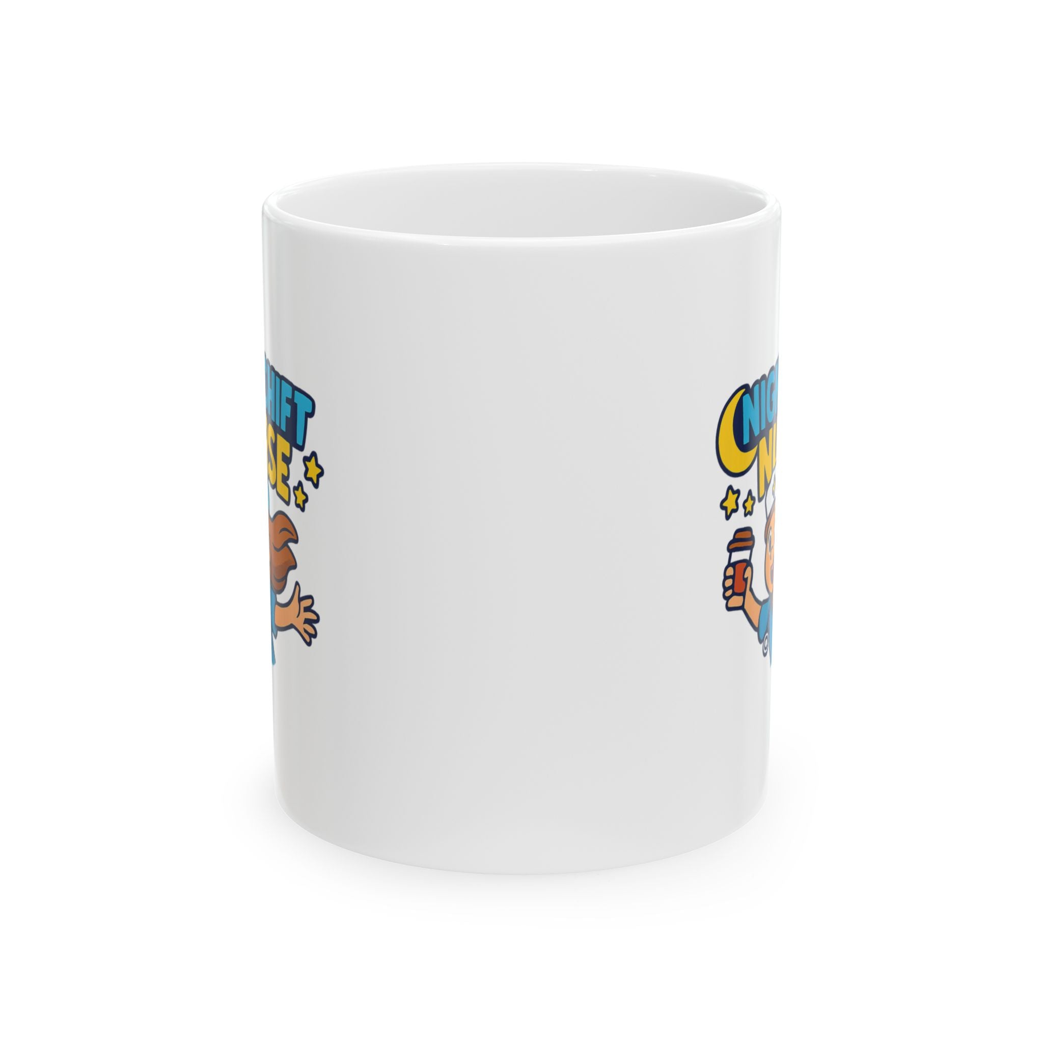 Surviving Night Shift One Coffee At A Time Coffee Mug | Nurse Gift | Ceramic Mug