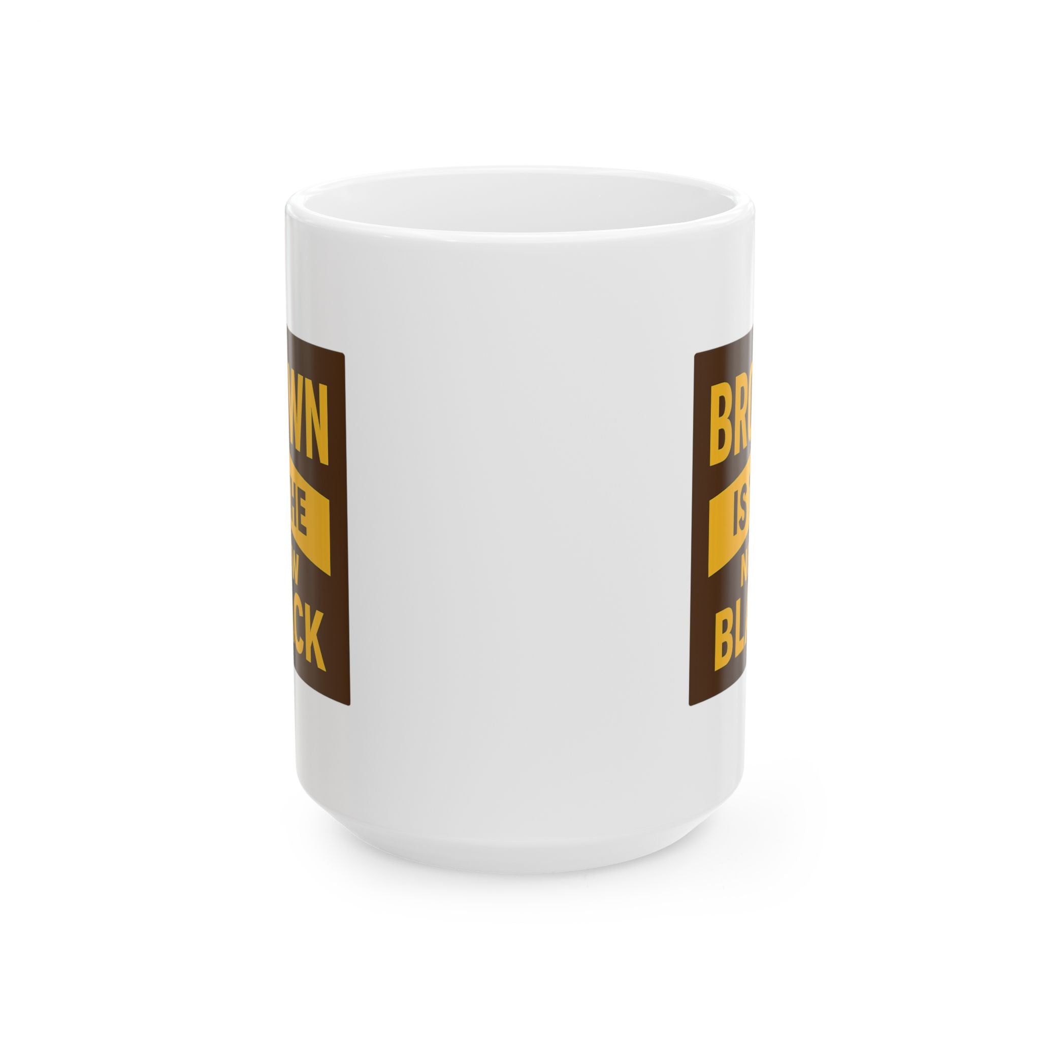 UPS Driver Brown Is The New Black Coffee Mug | Unique Gift | Ceramic Mug