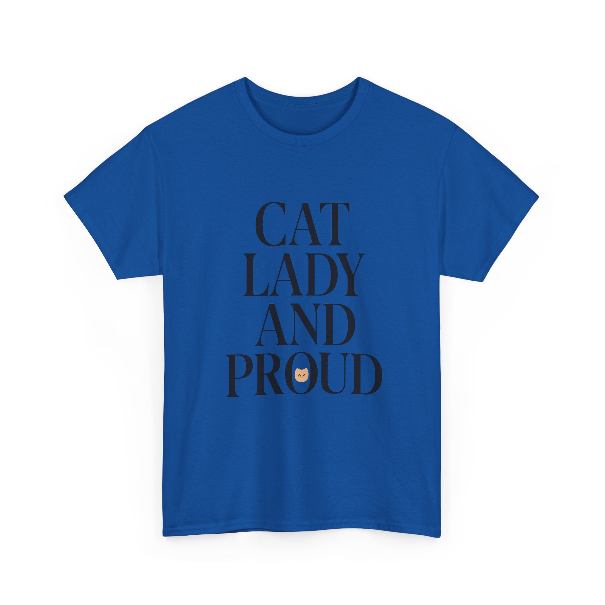 Cat Lady and Proud T-Shirt | Cat Lover Gift | Graphic Tee