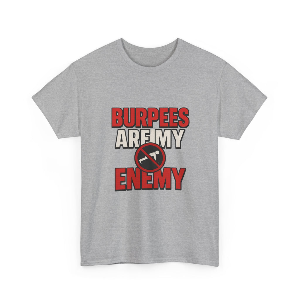 Bootcamp Veteran Burpees Are My Enemy T-Shirt | Veteran Gift | Graphic Tee